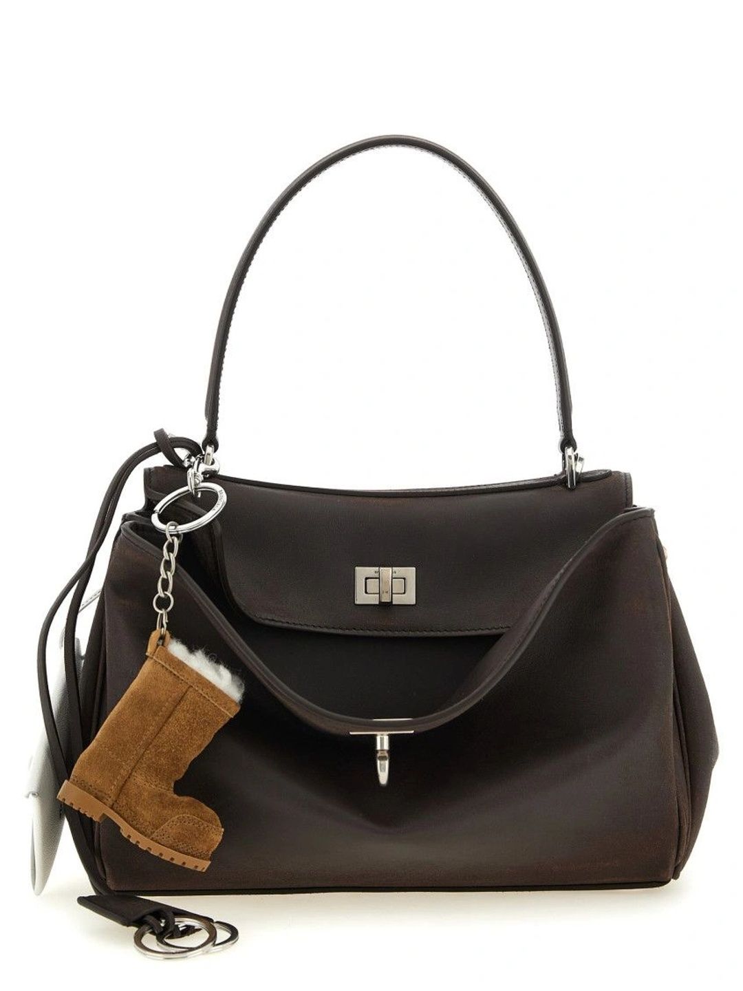 Balenciaga Leather Structured Handheld Bag-picture-23