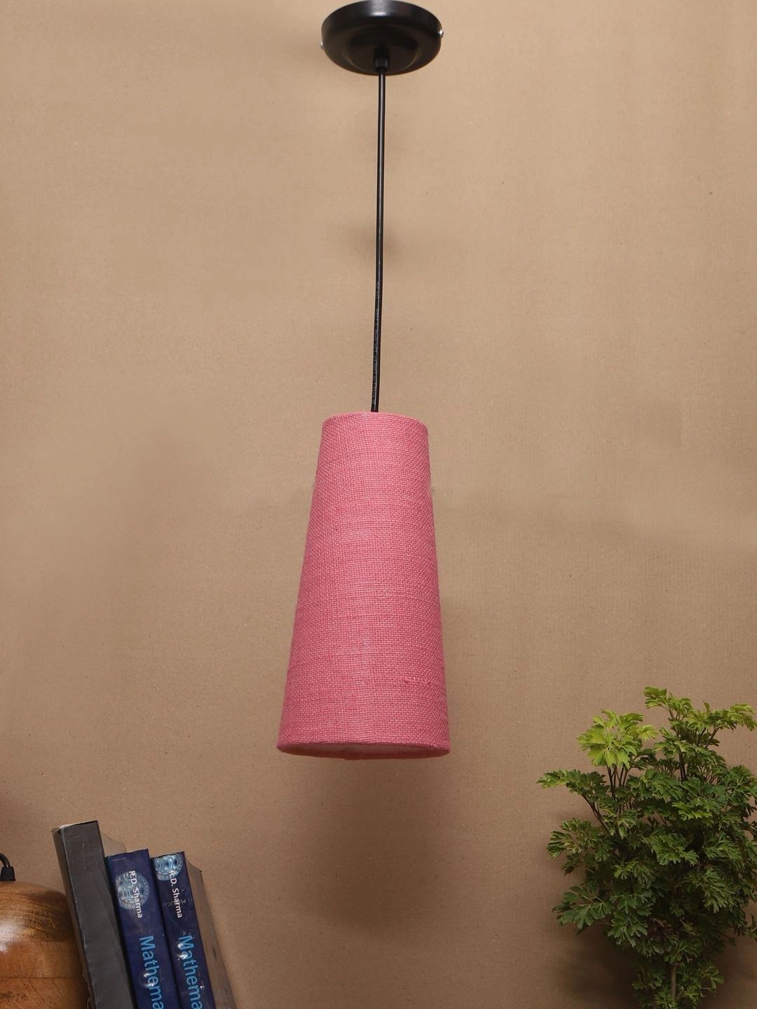 Myntra Elegant Homes Pink Textured Ceiling Lamp-picture-45