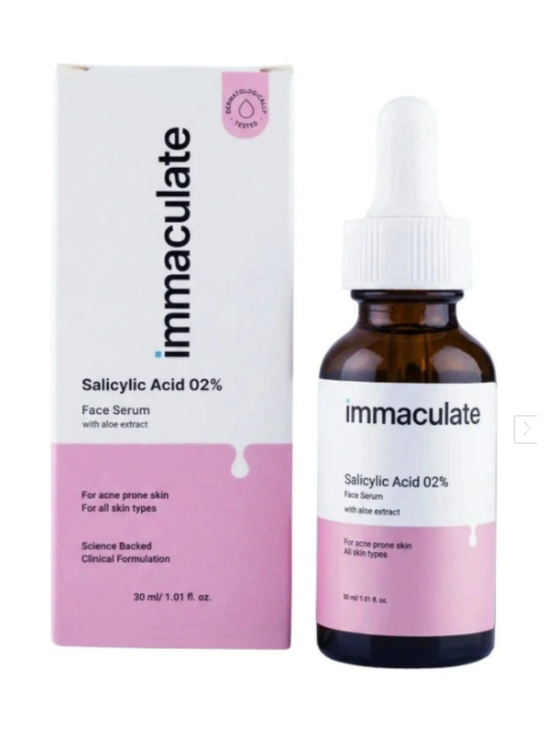 immaculate Salicylic Acid 2% Face Serum With Aloe Extract - 30 ml-picture-10