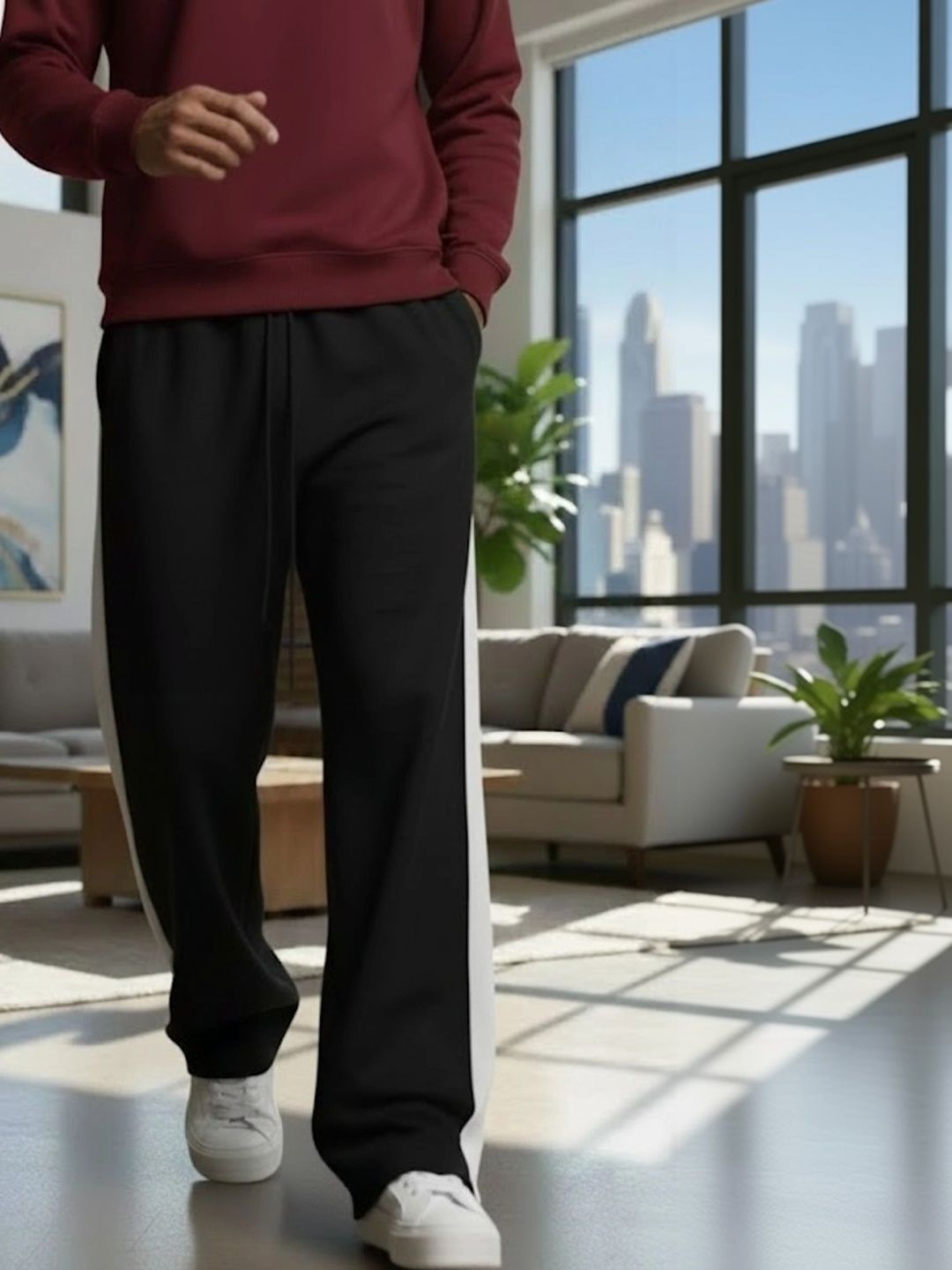 PROGENY Men Regular Fit Training Track Pants-picture-13