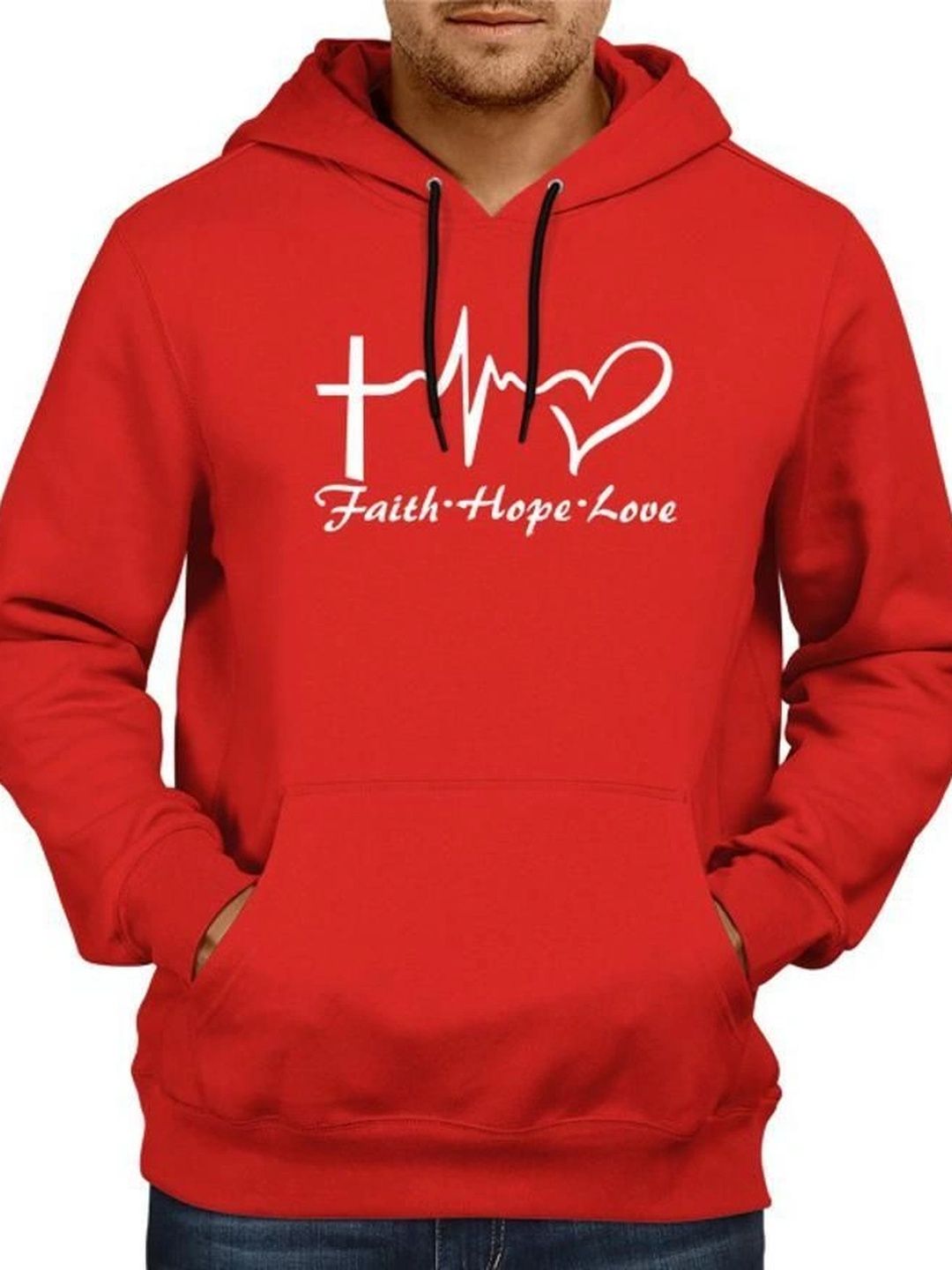 BRIEF CHICKADE Men Typography Printed Hooded Sweatshirt-picture-50