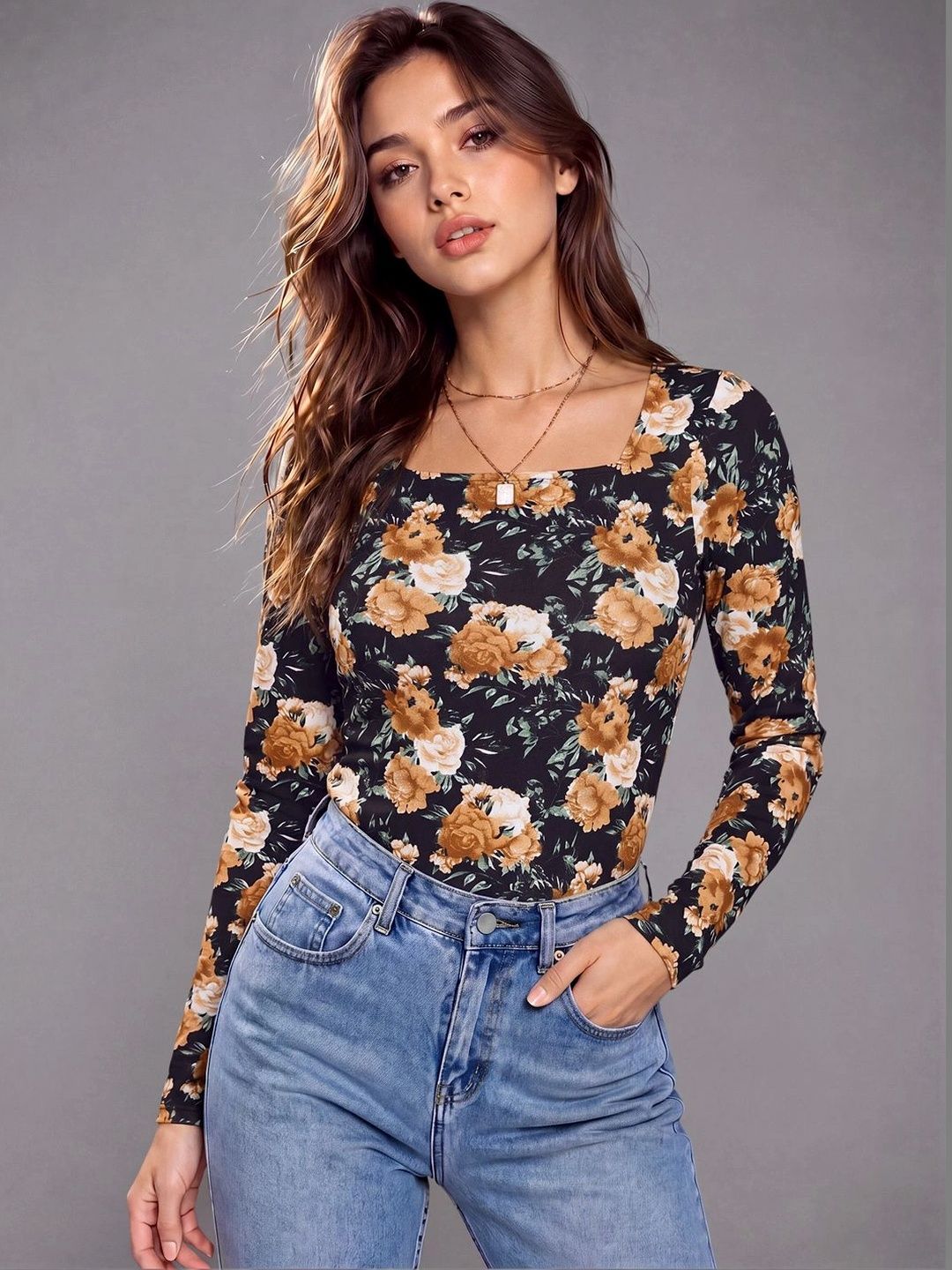 Navyankaa Floral Print Top-picture-38