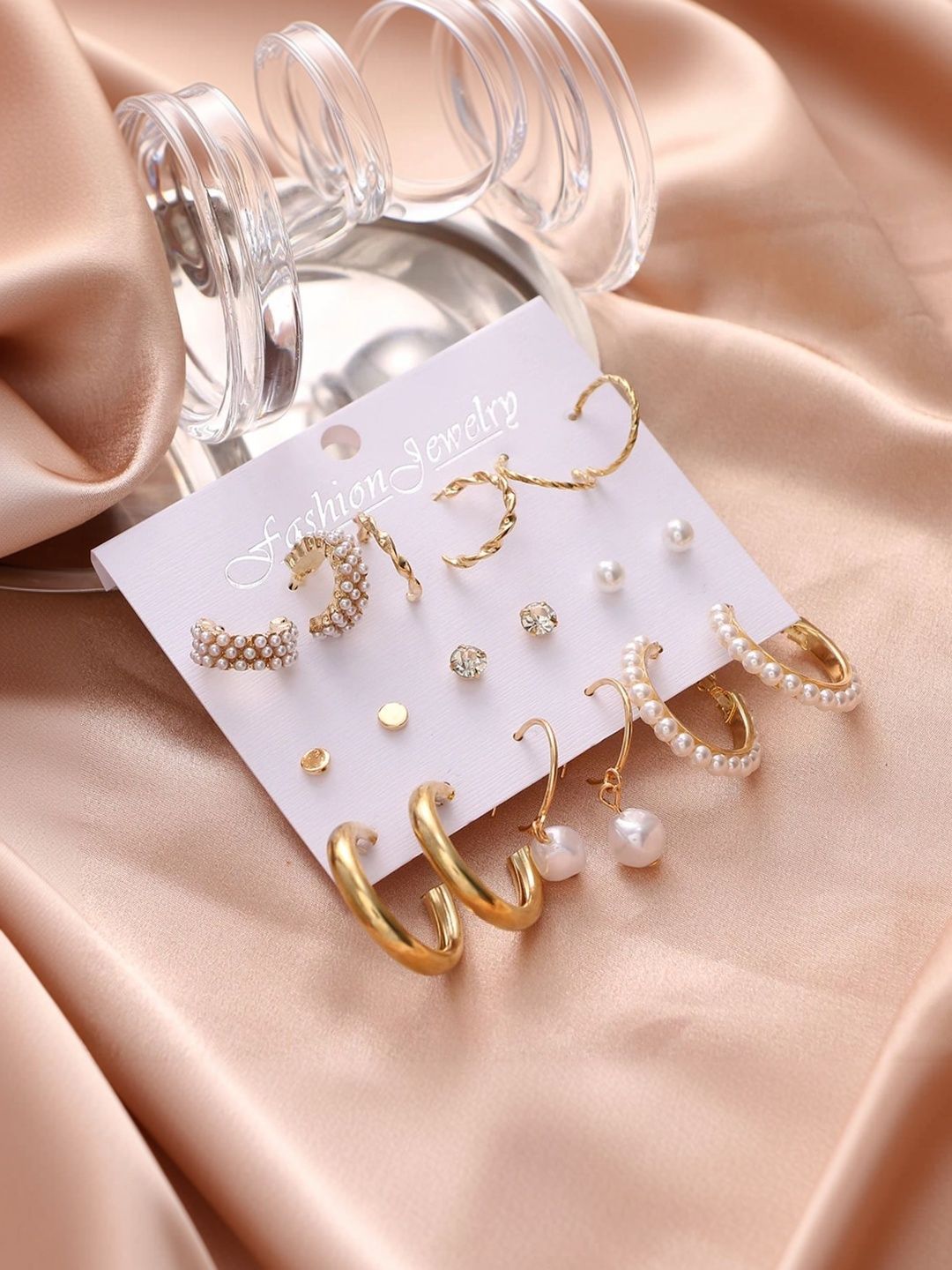 DressBerry Circular Hoop Earrings-picture-32