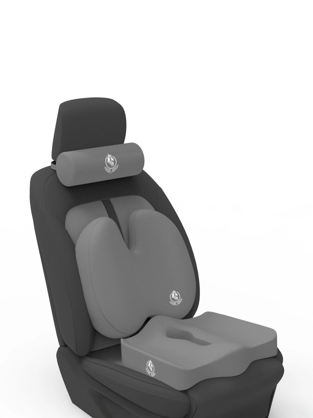 MRRON Grey Foam Car Seat Cushion-picture-57