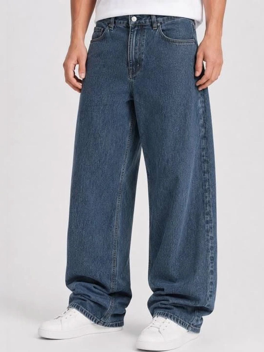 Eshop Men Original Baggy Fit Mid-Rise Stretchable Denim Jeans-picture-12