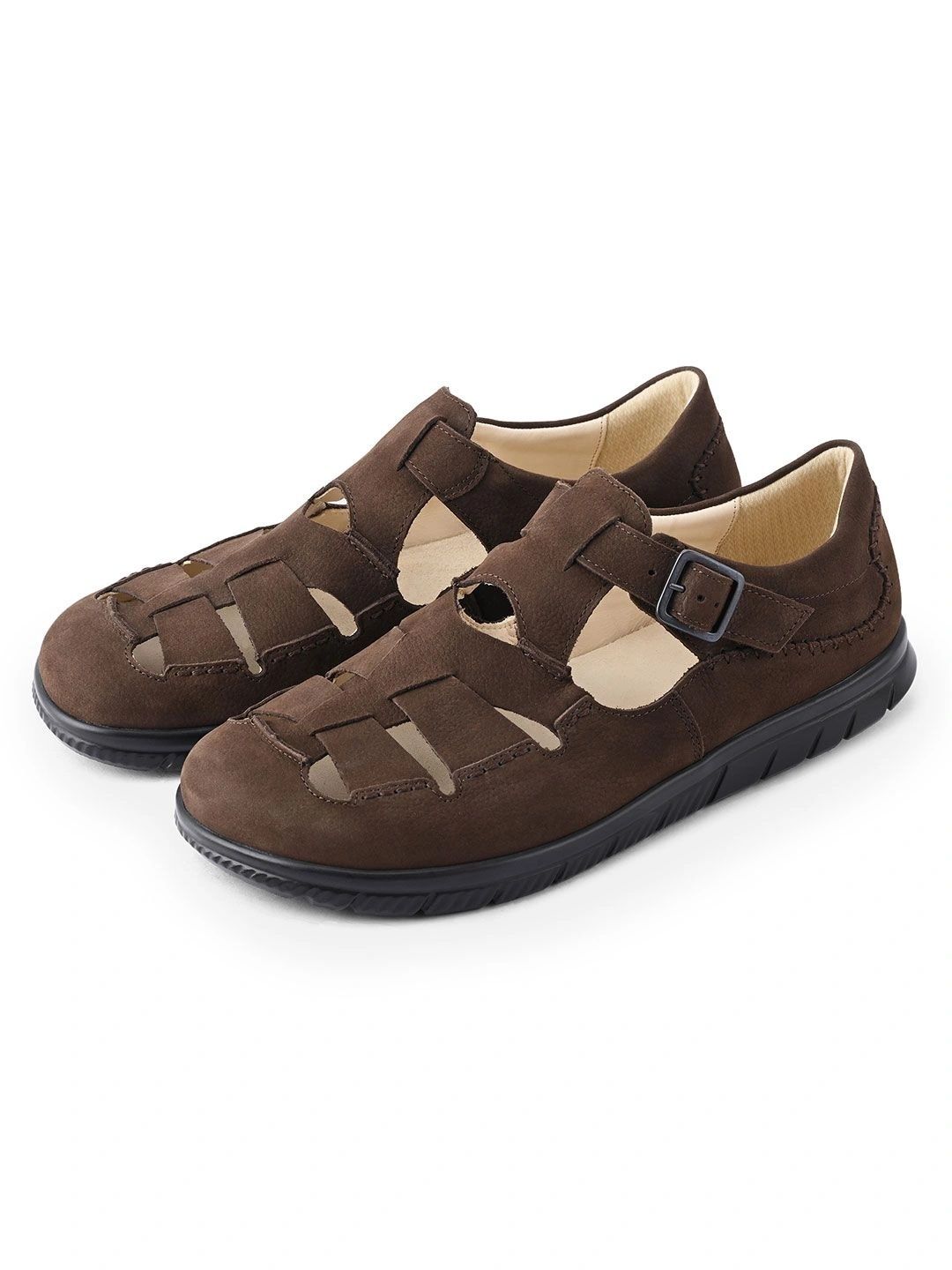 BAR Men Leather Fisherman Sandals-picture-43