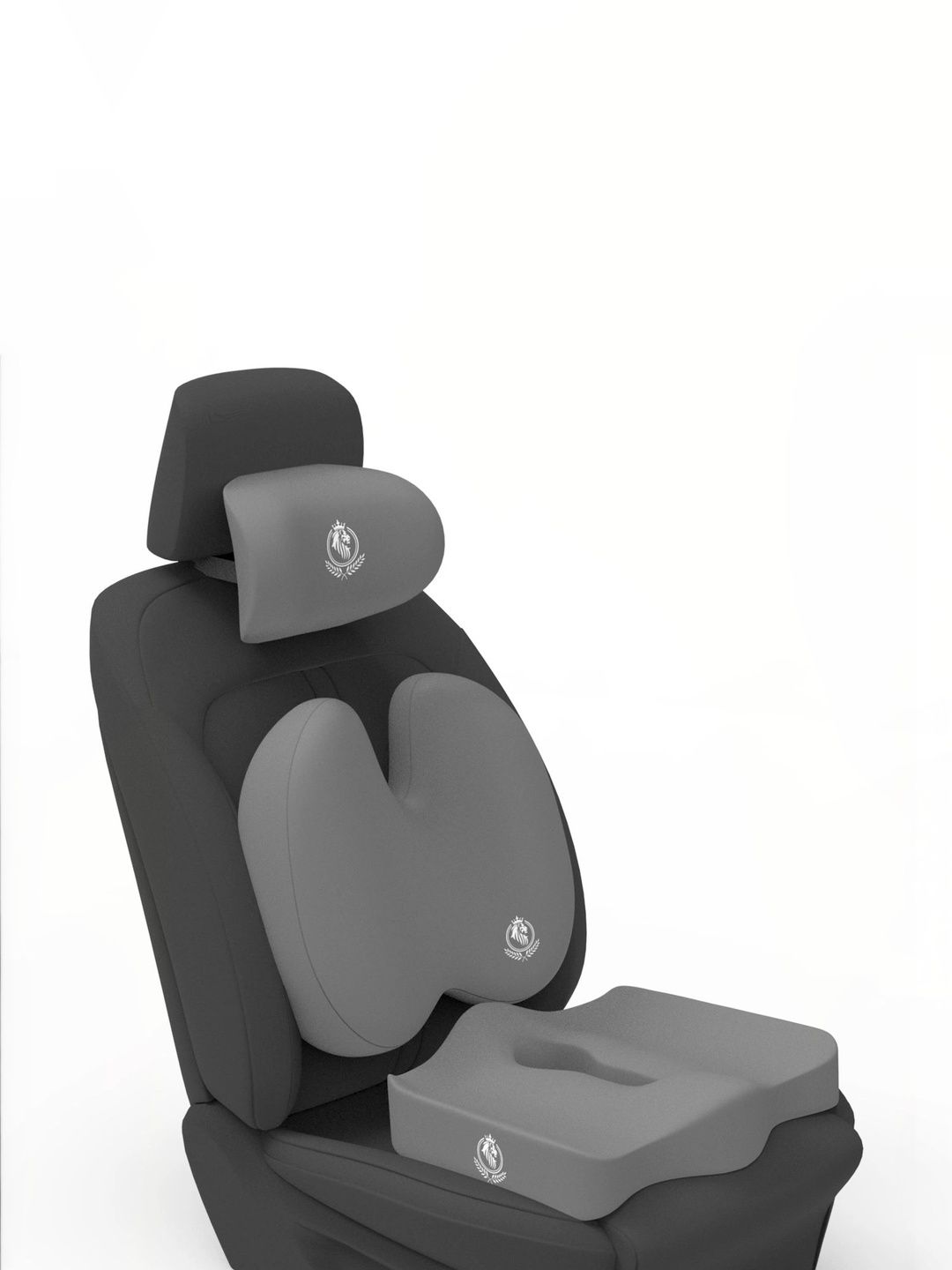 MRRON Grey Foam Car Seat Cushion-picture-53