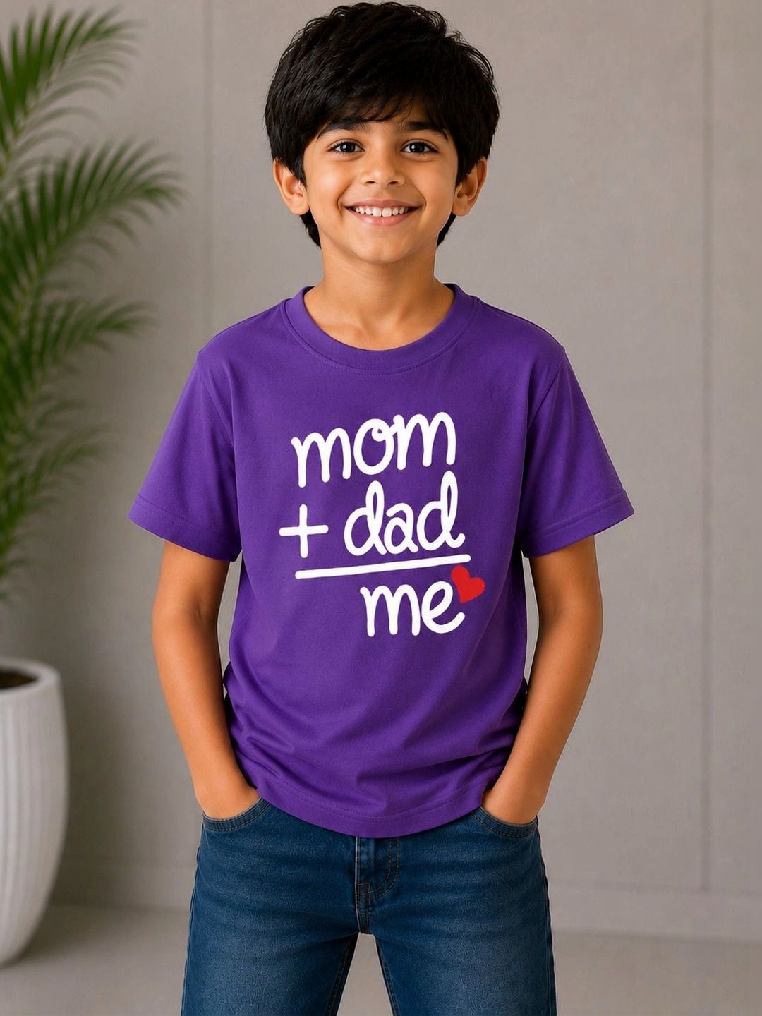 YK Kids Typography Printed T-shirt-picture-16