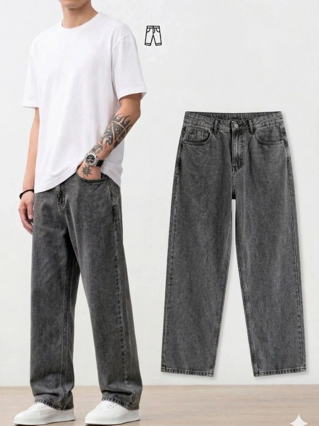 Wanted Men Regular Fit Mid-Rise Stretchable Jeans-picture-57