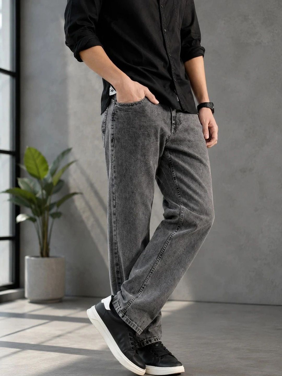 Wanted Men Regular Fit Mid-Rise Stretchable Jeans-picture-16