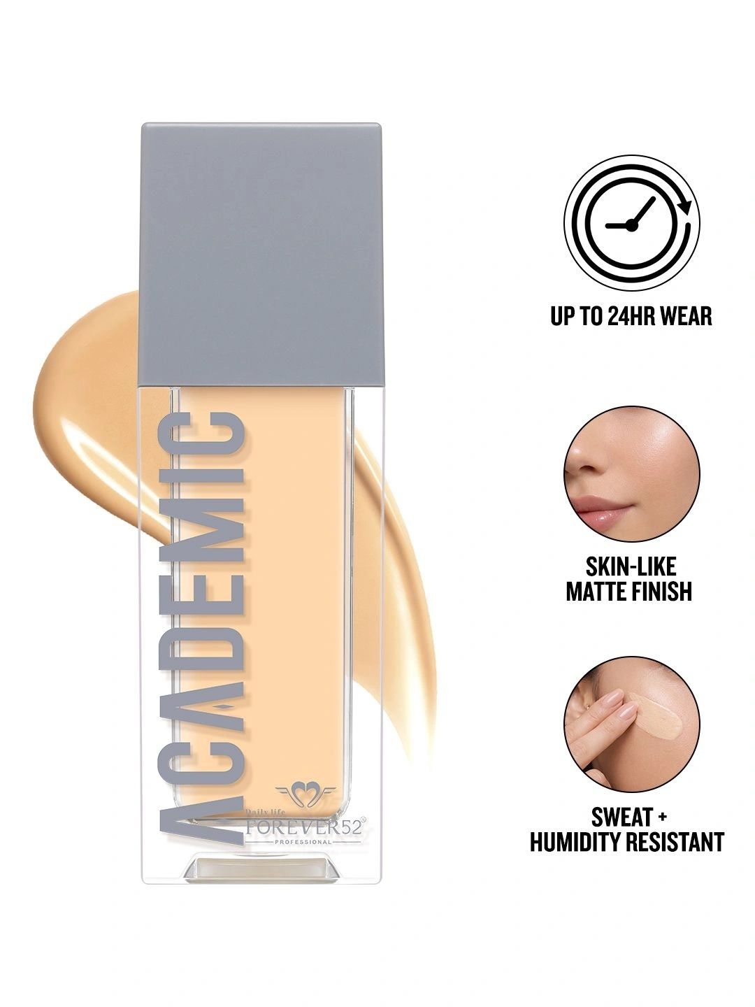 Daily Life Forever52 Academic Long Lasting Foundation - 30 g - Sand-image-42