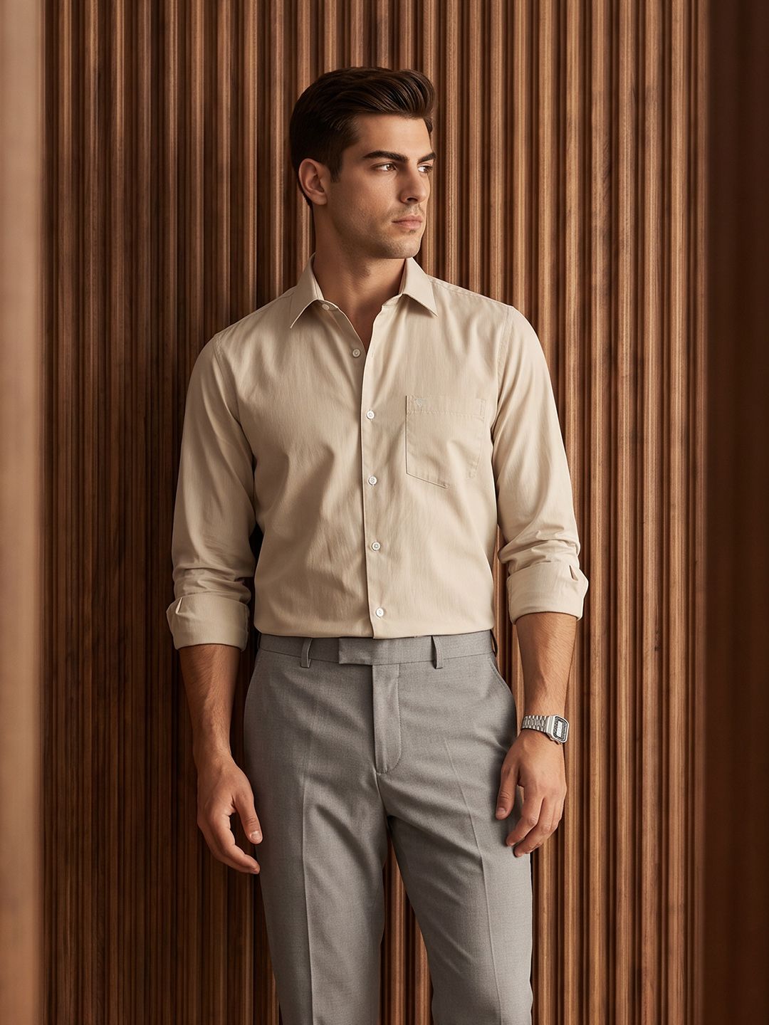 INVICTUS Textured Formal Shirt-picture-20