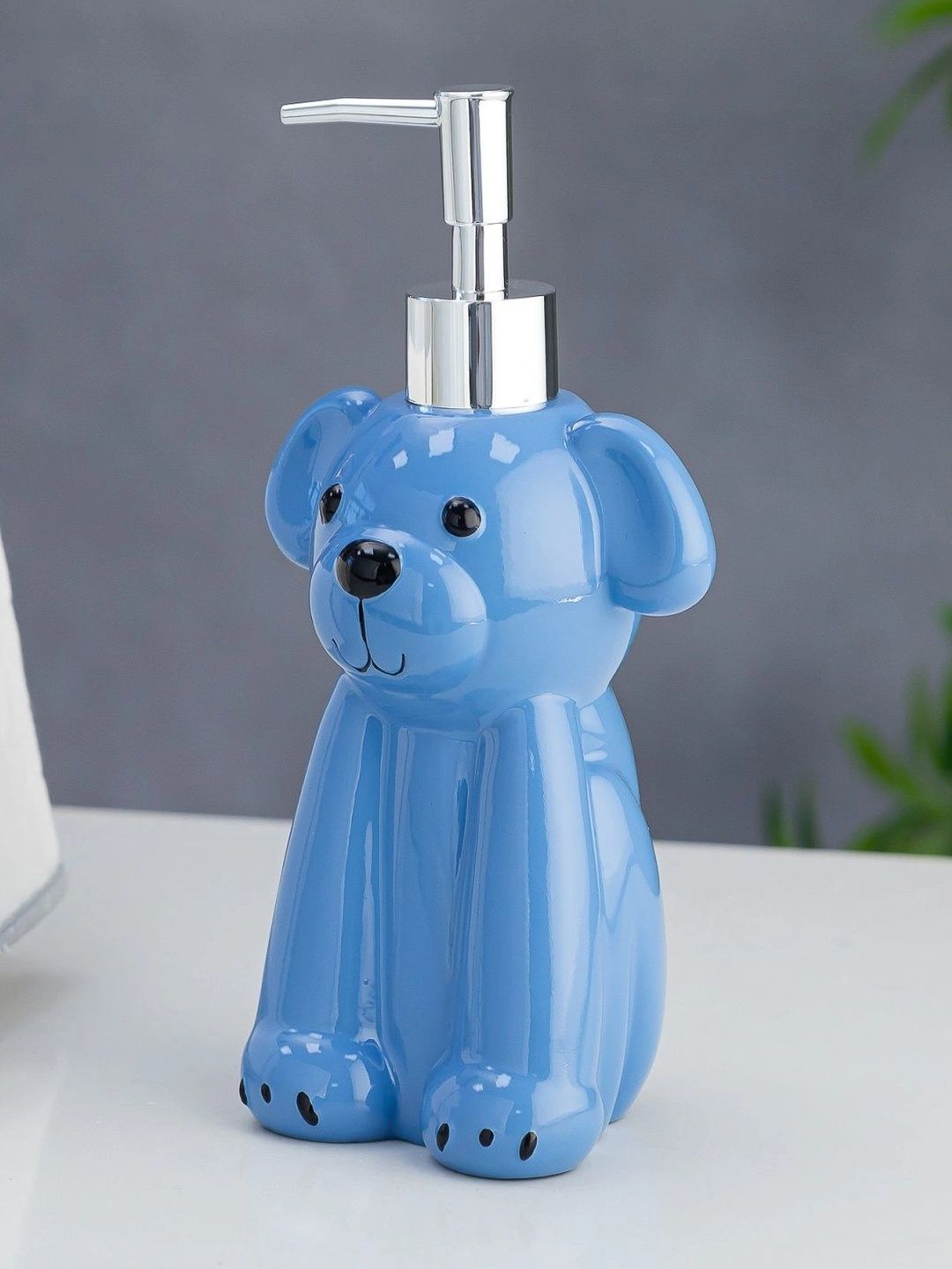 Pano Blue Solid Polyresin Soap Dispenser-picture-33