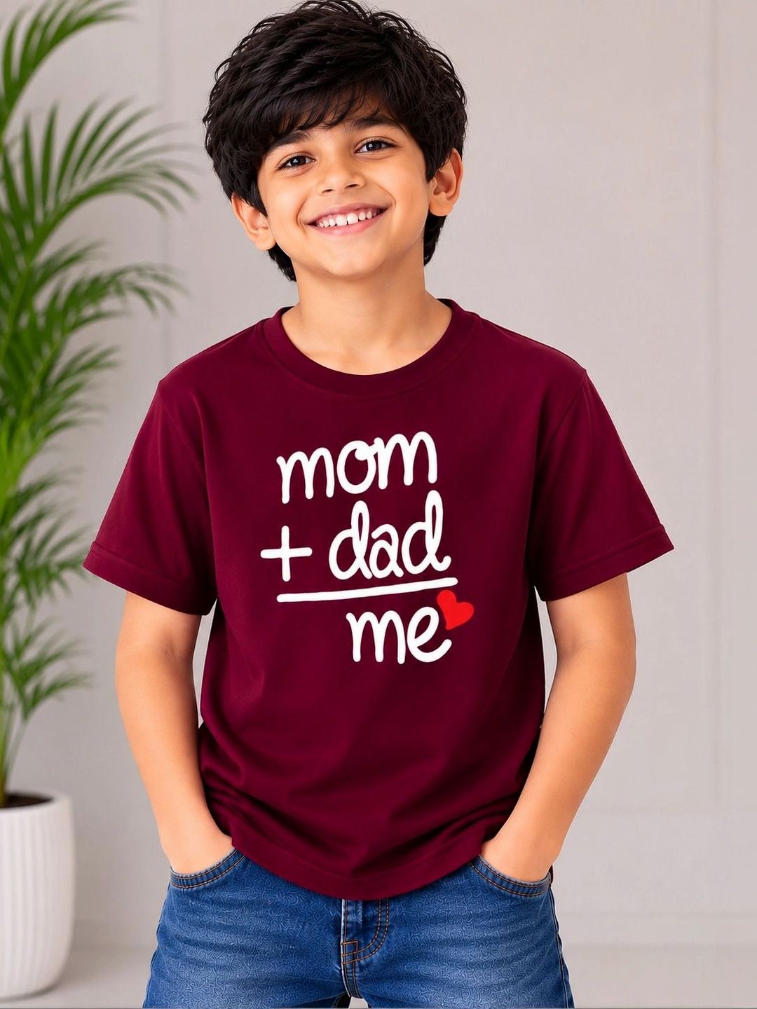 YK Kids Typography Printed T-shirt-picture-15