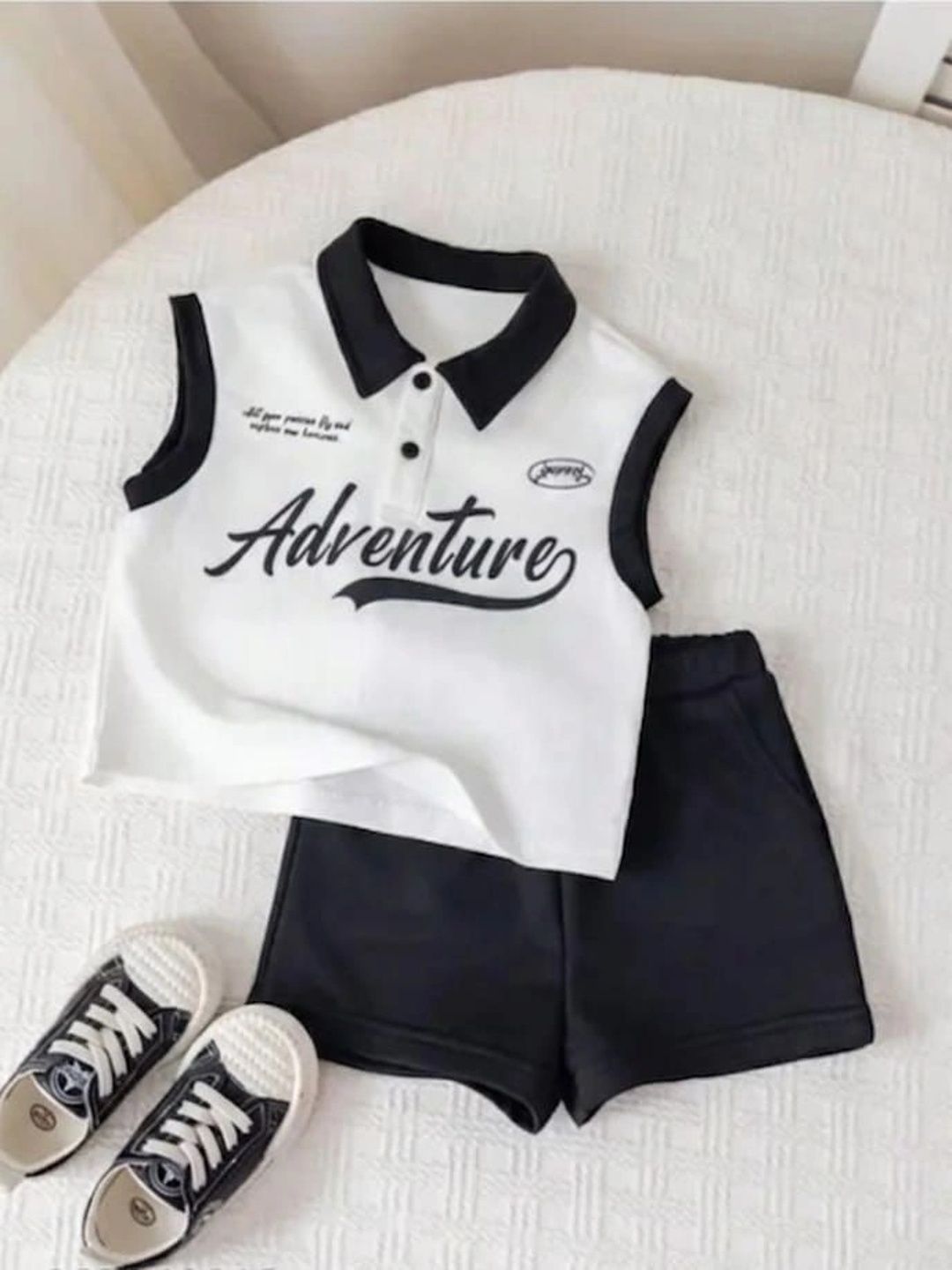 NMB STYLE Unisex Kids Printed Top with Shorts-picture-30