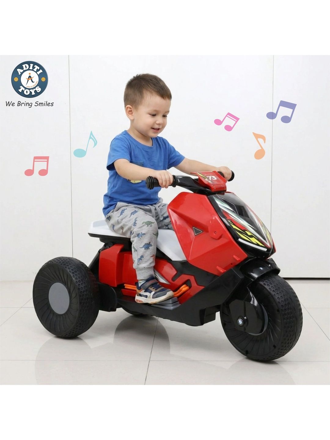 Aditi Toys Kids Rechargeable Electric Bike With Bluetooth-picture-14