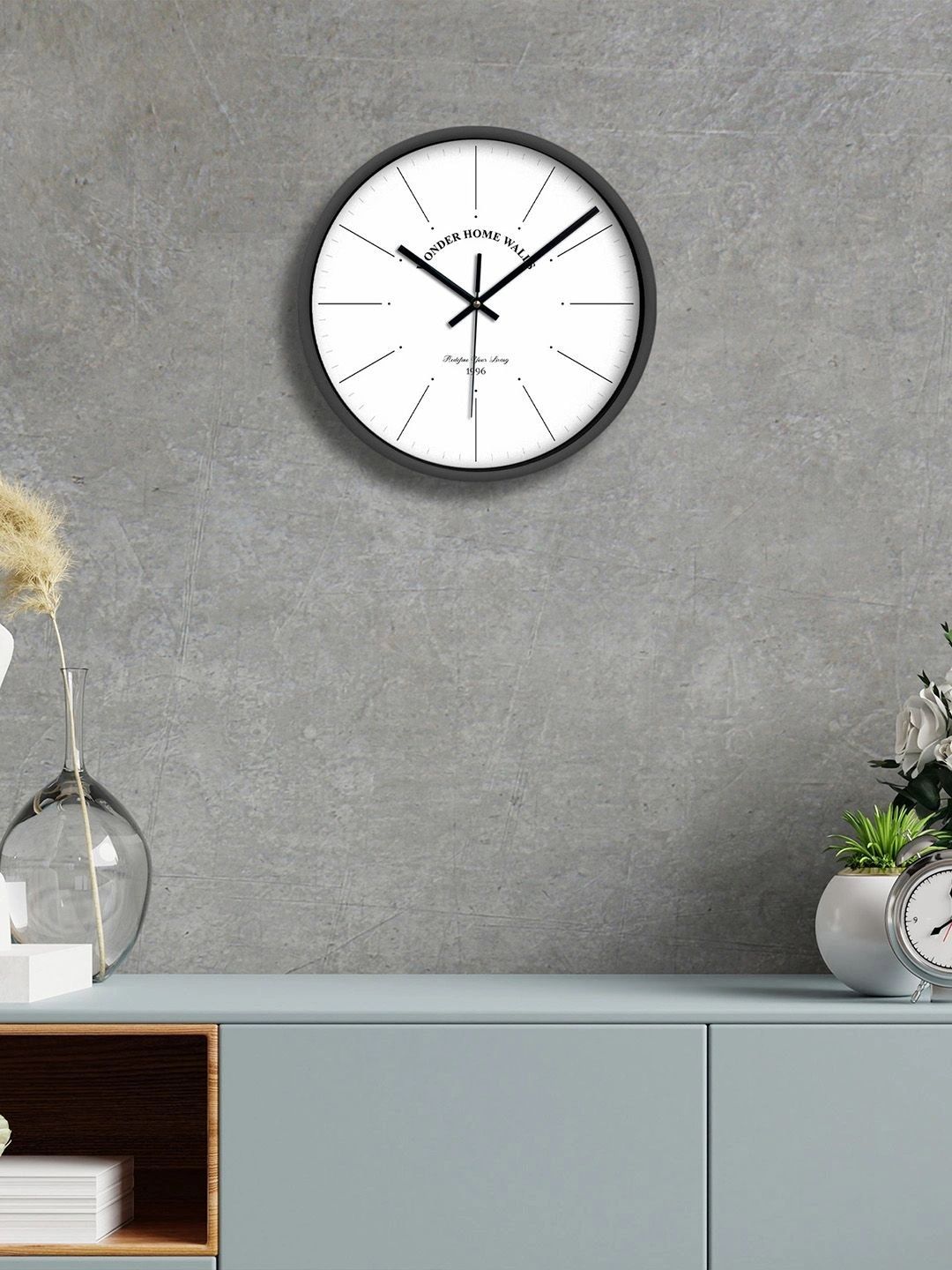 Wonder Home Walls White Wall Clock-picture-20