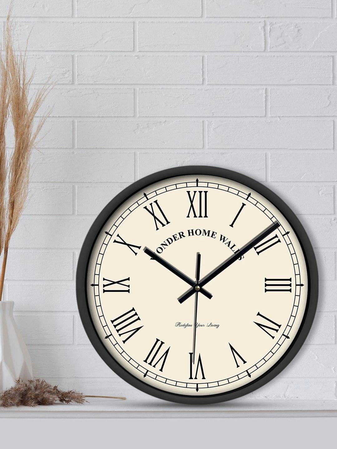 Wonder Home Walls Off White Wall Clock-picture-28