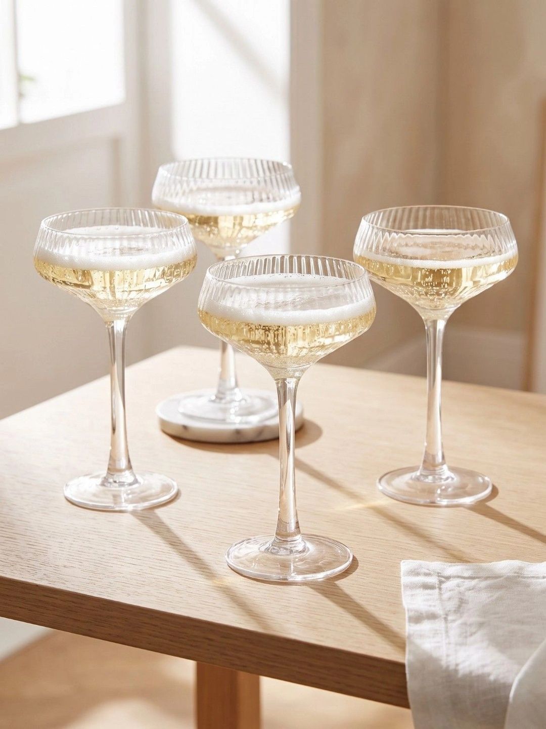 Troveas Transparent 4 Easy to Clean Glass Martini Glass Bar Glass-picture-27