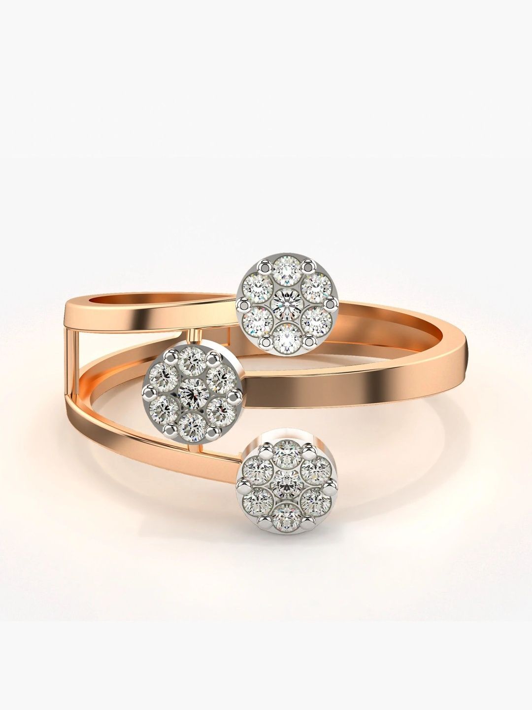 VALANOVA Hallmarked 9KT Certified Lab Grown Diamond Finger Ring - 2.36g-image-32