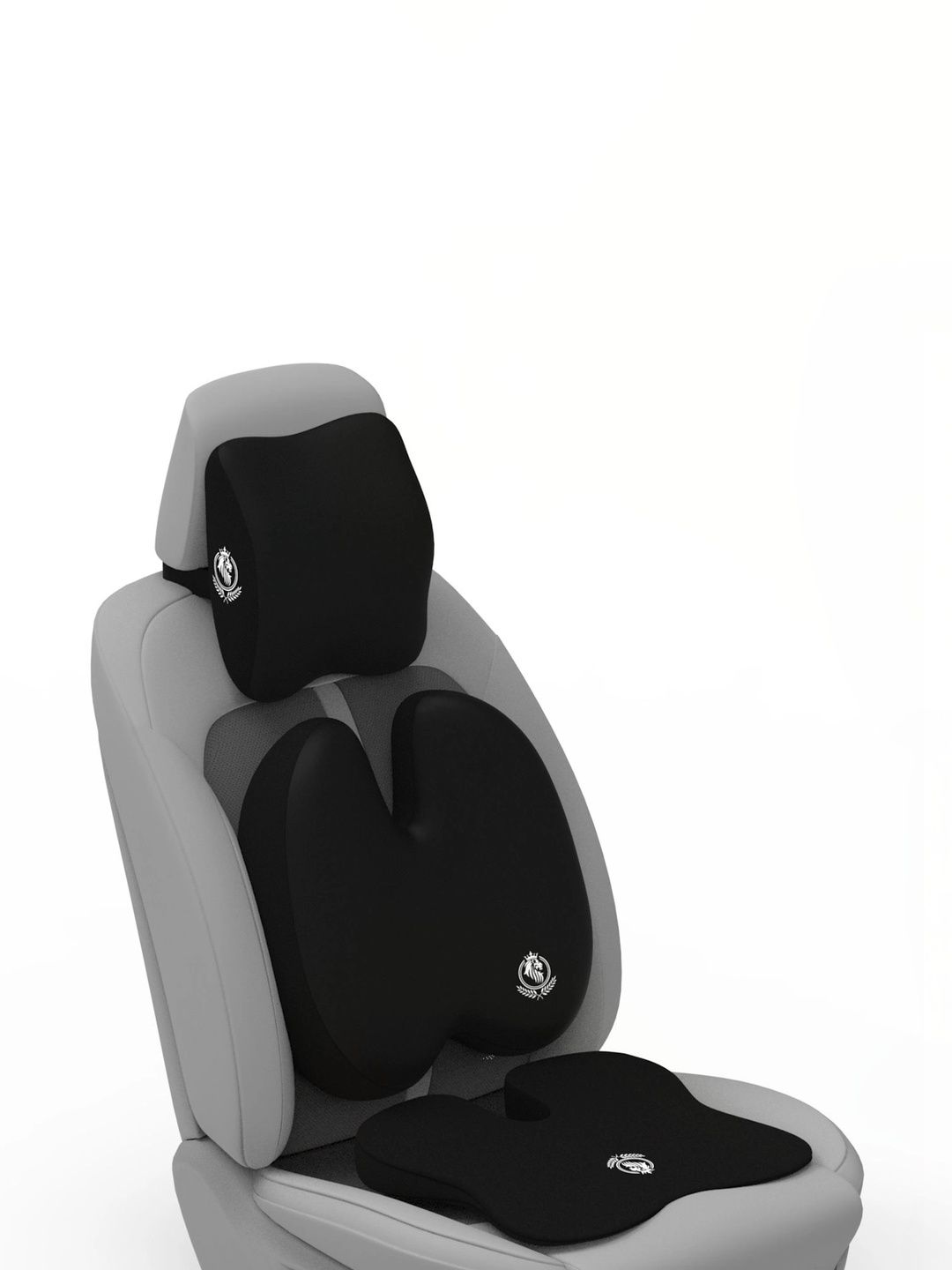 MRRON Black Memory Foam Car Seat Cushion-picture-26