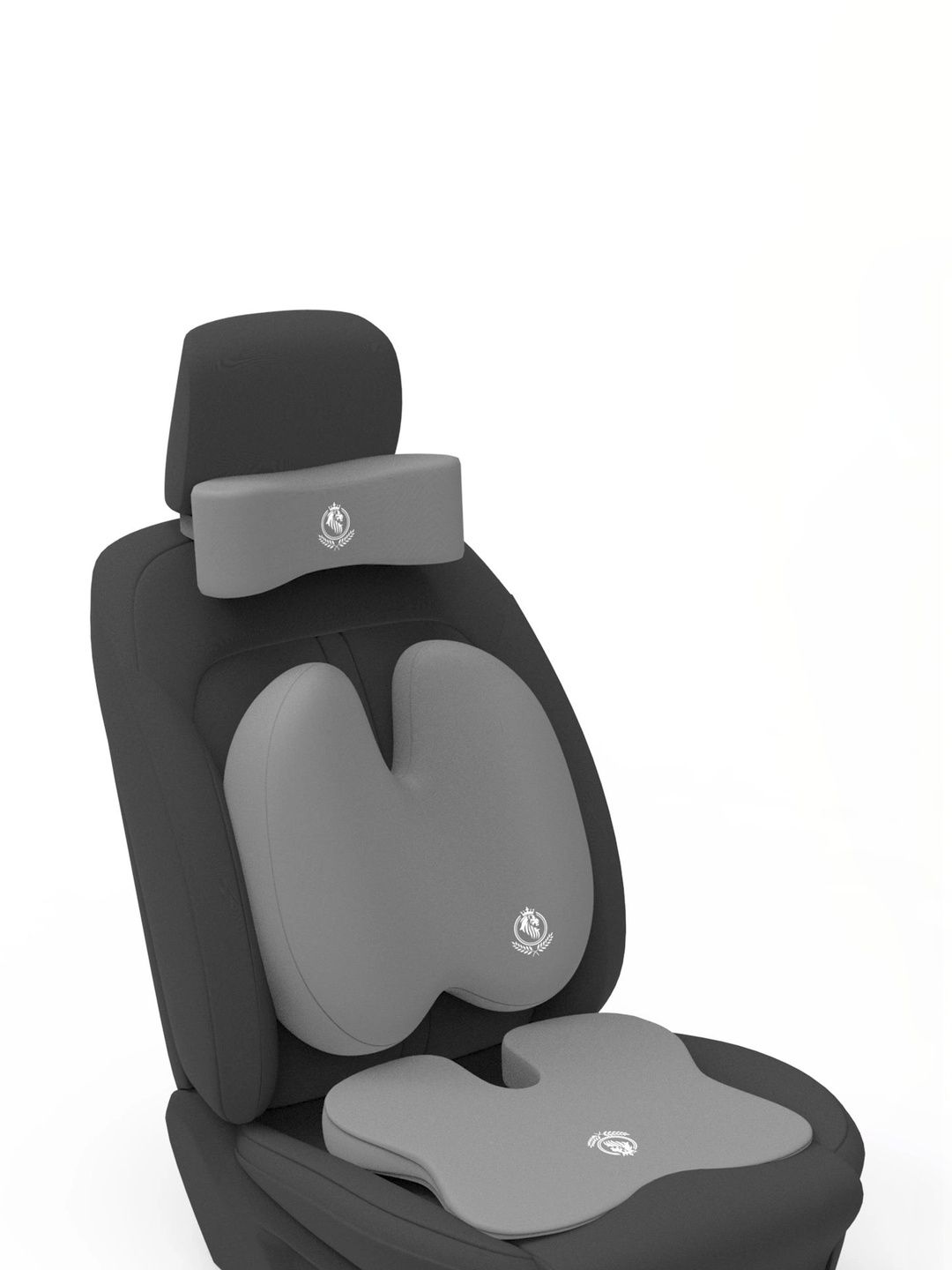 MRRON Grey Memory Foam Car Seat Cushion-picture-54