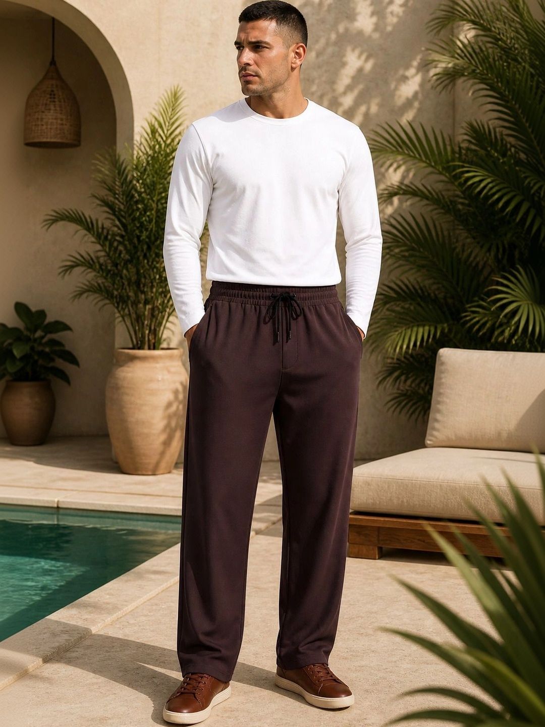 R.Code by The Roadster Life Co. Men Regular Fit Track Pants