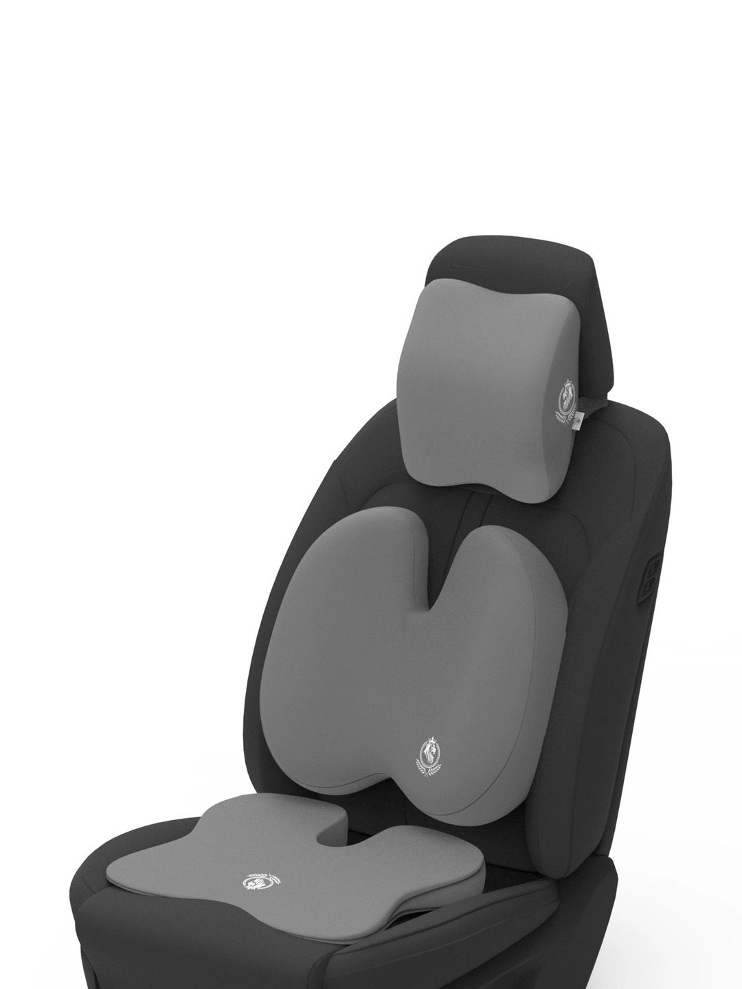 MRRON Grey Memory Foam Car Seat Cushion-picture-21