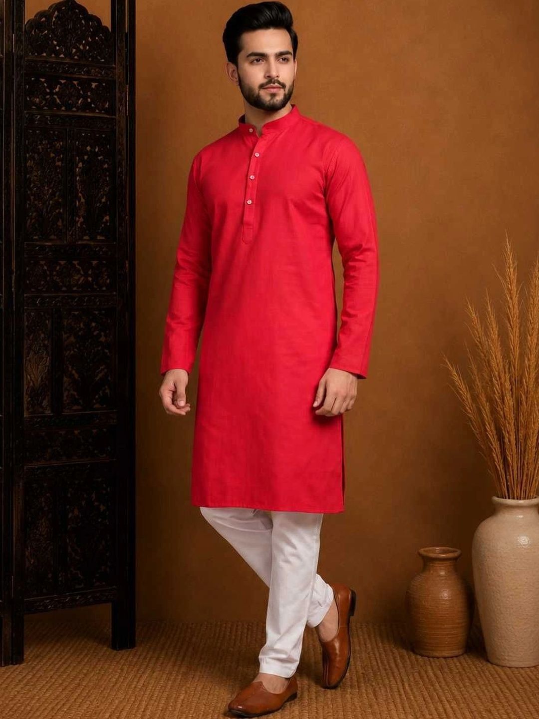 House of Pataudi Men Kurta-picture-41