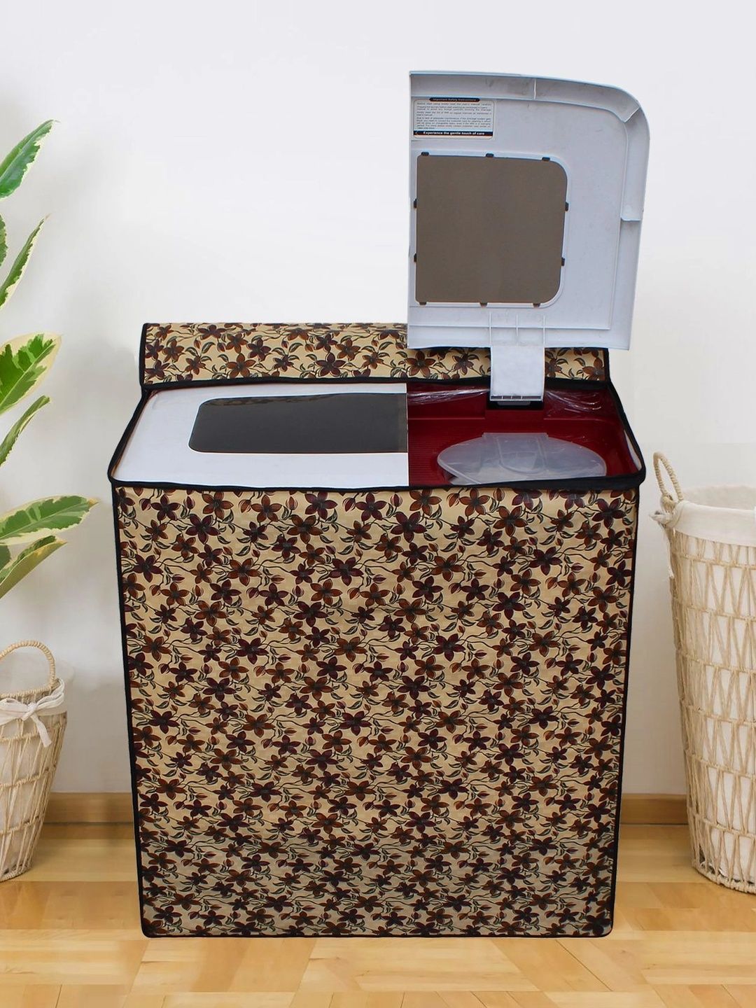 GLASSIANO Multicoloured Washing Machine Appliance cover-picture-29