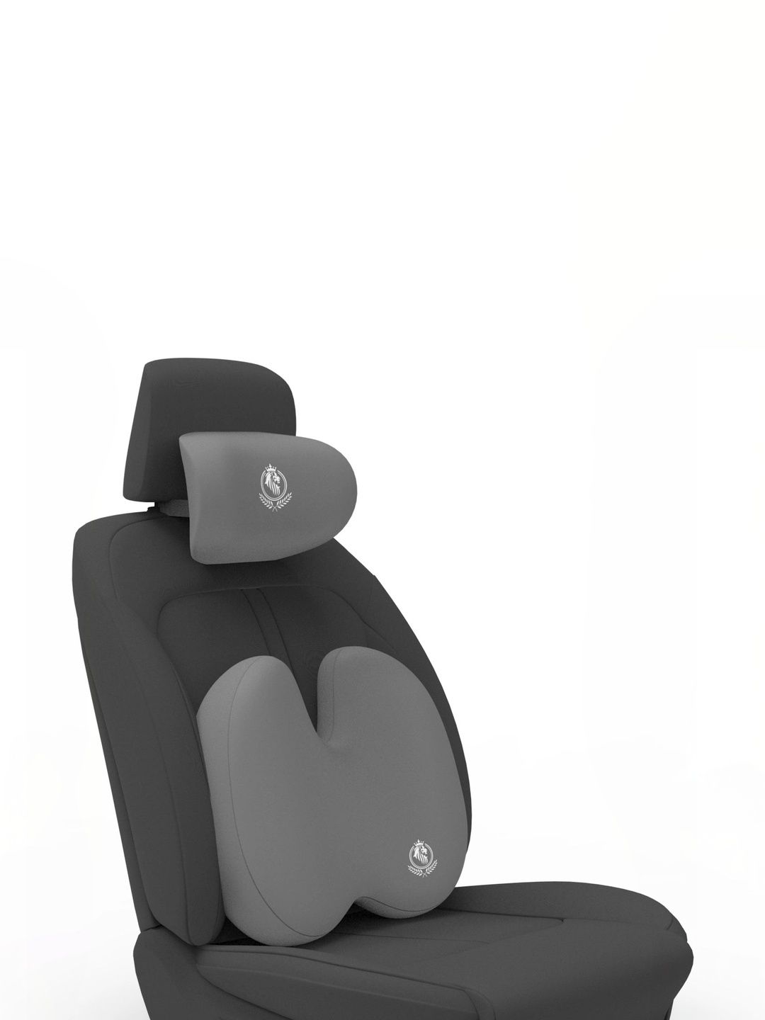 MRRON 2Pcs Grey Car Seat Cushions-picture-10