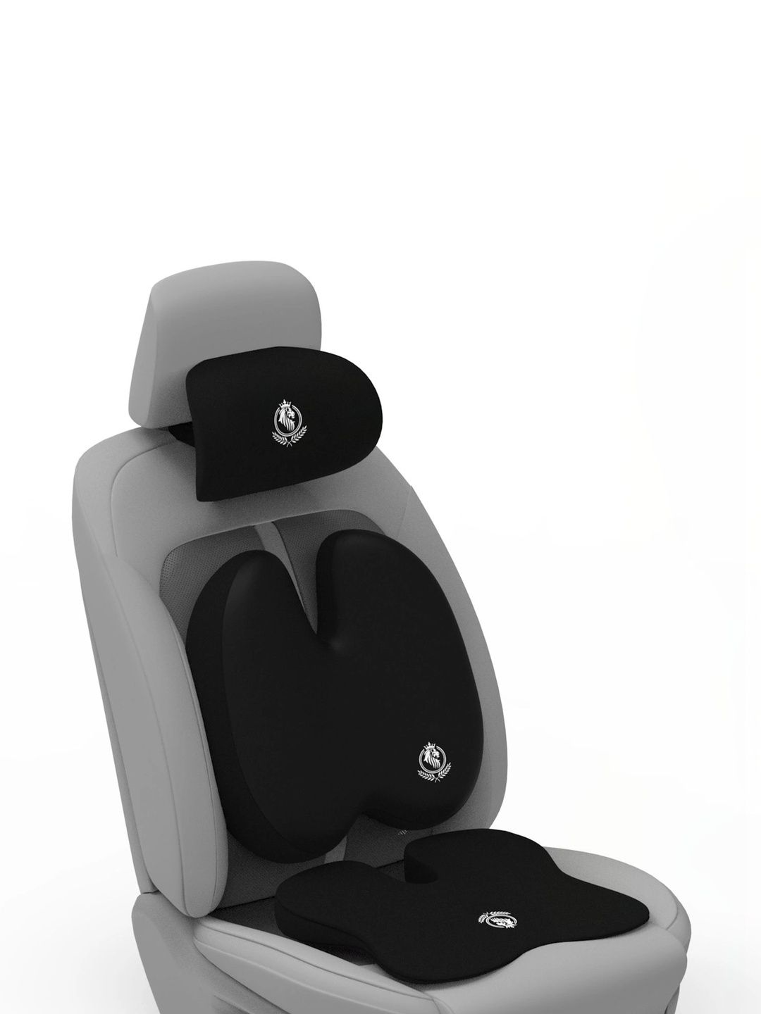 MRRON Black Memory Foam Car Seat Cushion-picture-14