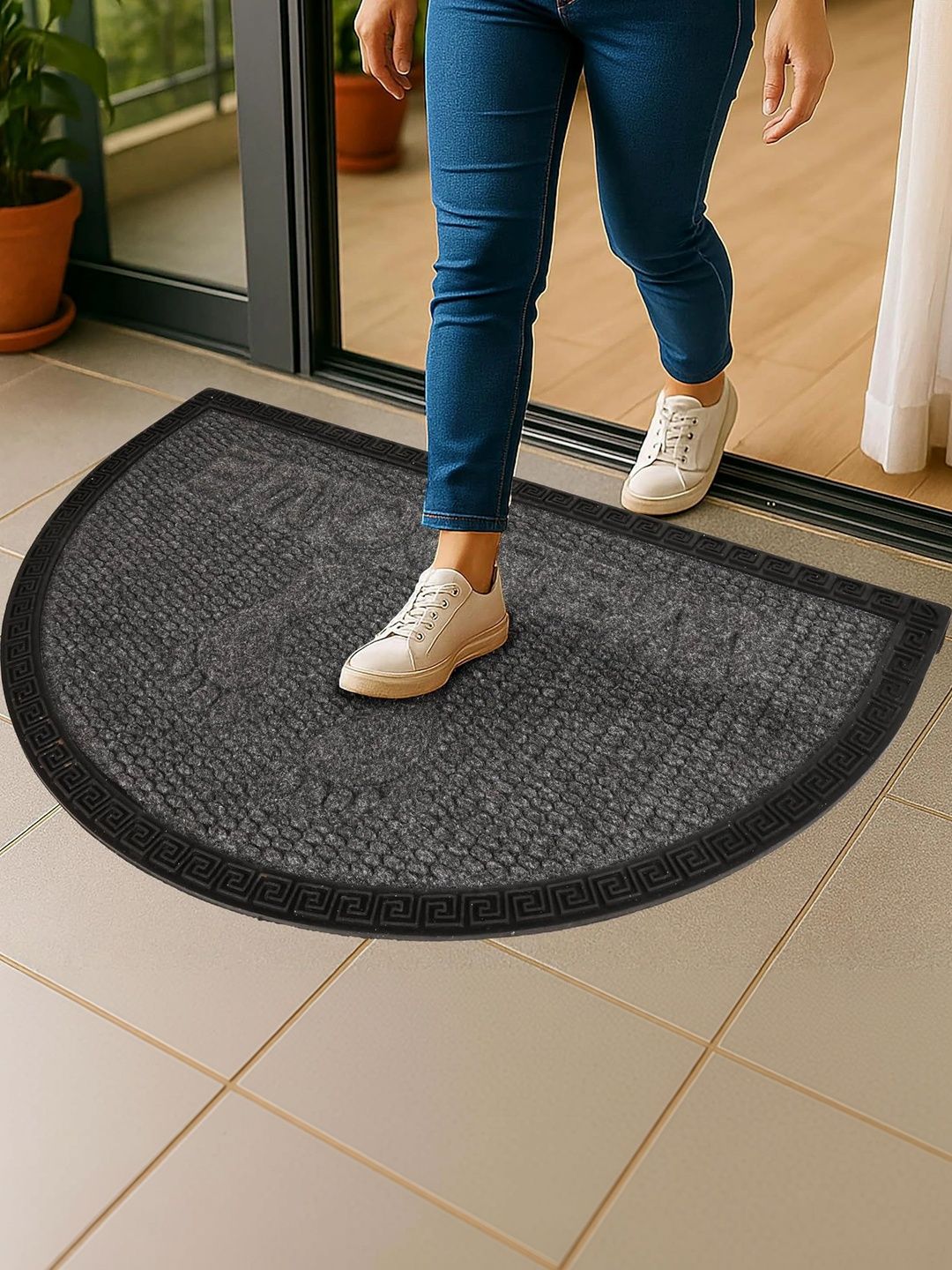 Ultica Fab Grey Coir Anti-Skid Doormat-image-40