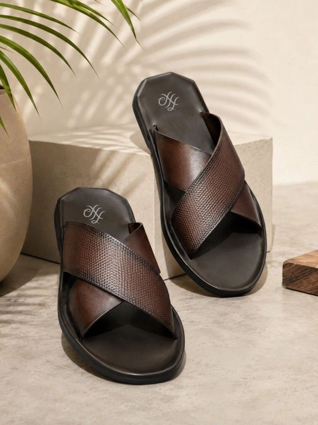 House of Pataudi Men Comfort Sandals-image-21