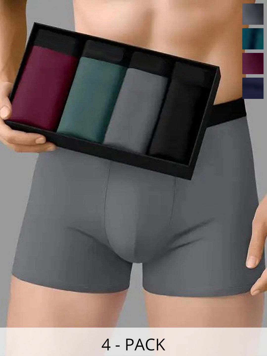 CAVENDERS Pack of 4 Solid Trunks-picture-29