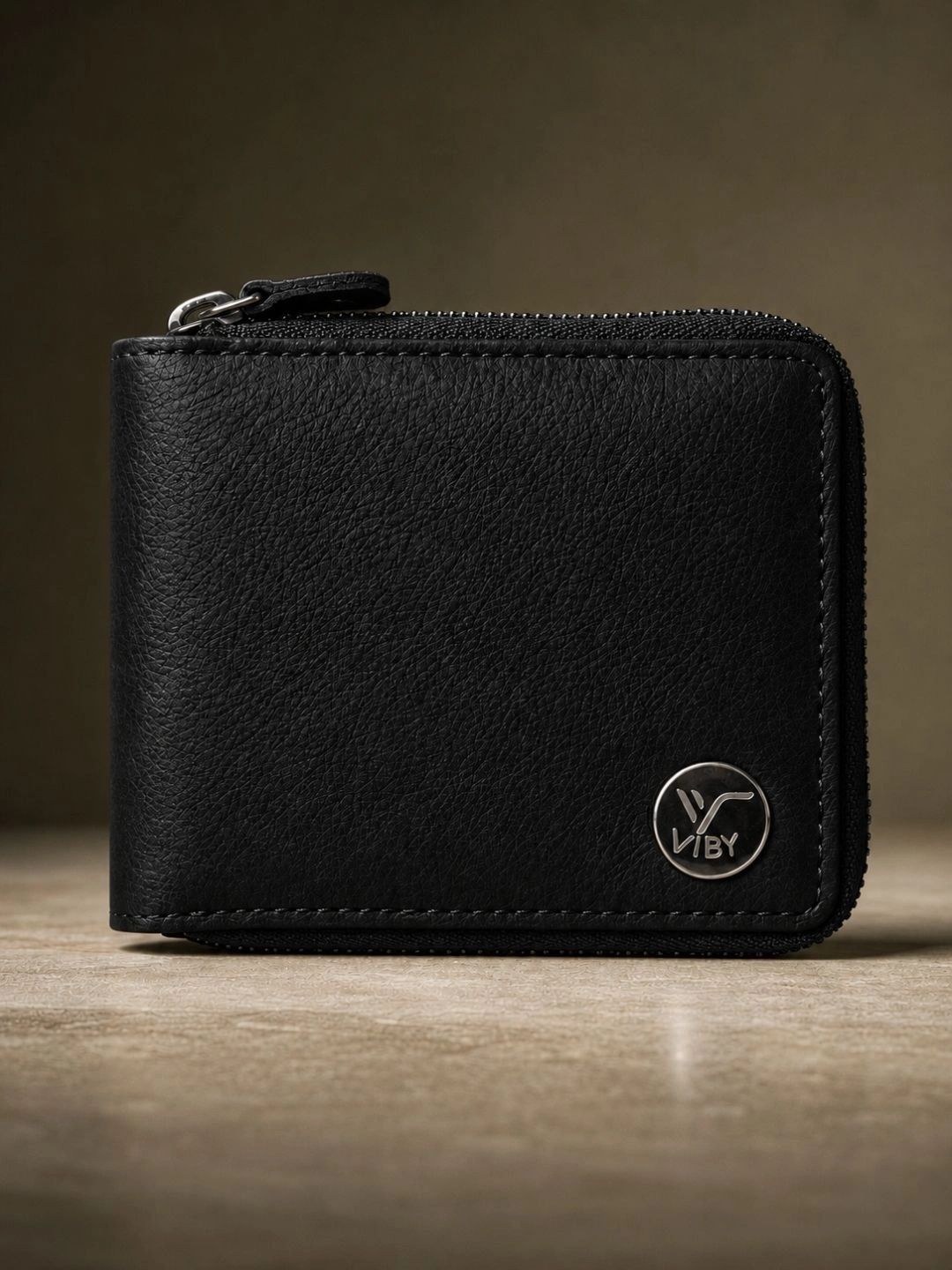 VIBY Men Leather Zip Around Wallet-picture-14