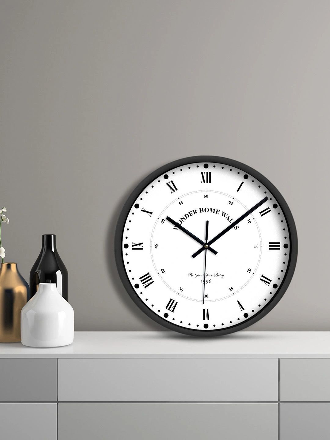 Wonder Home Walls White Wall Clock-picture-11