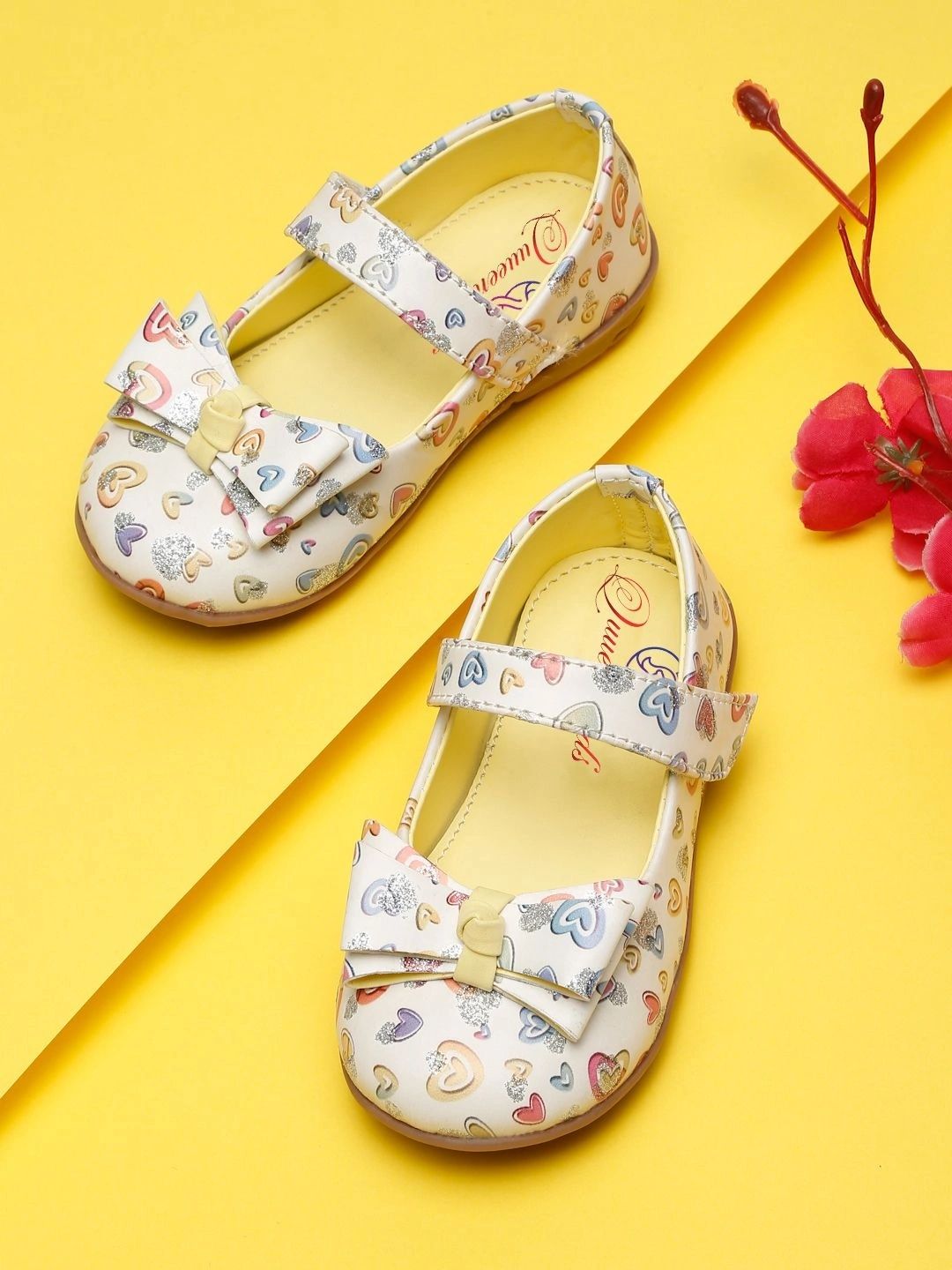 Quueenskids Printed Round Toe Ballerinas-picture-22