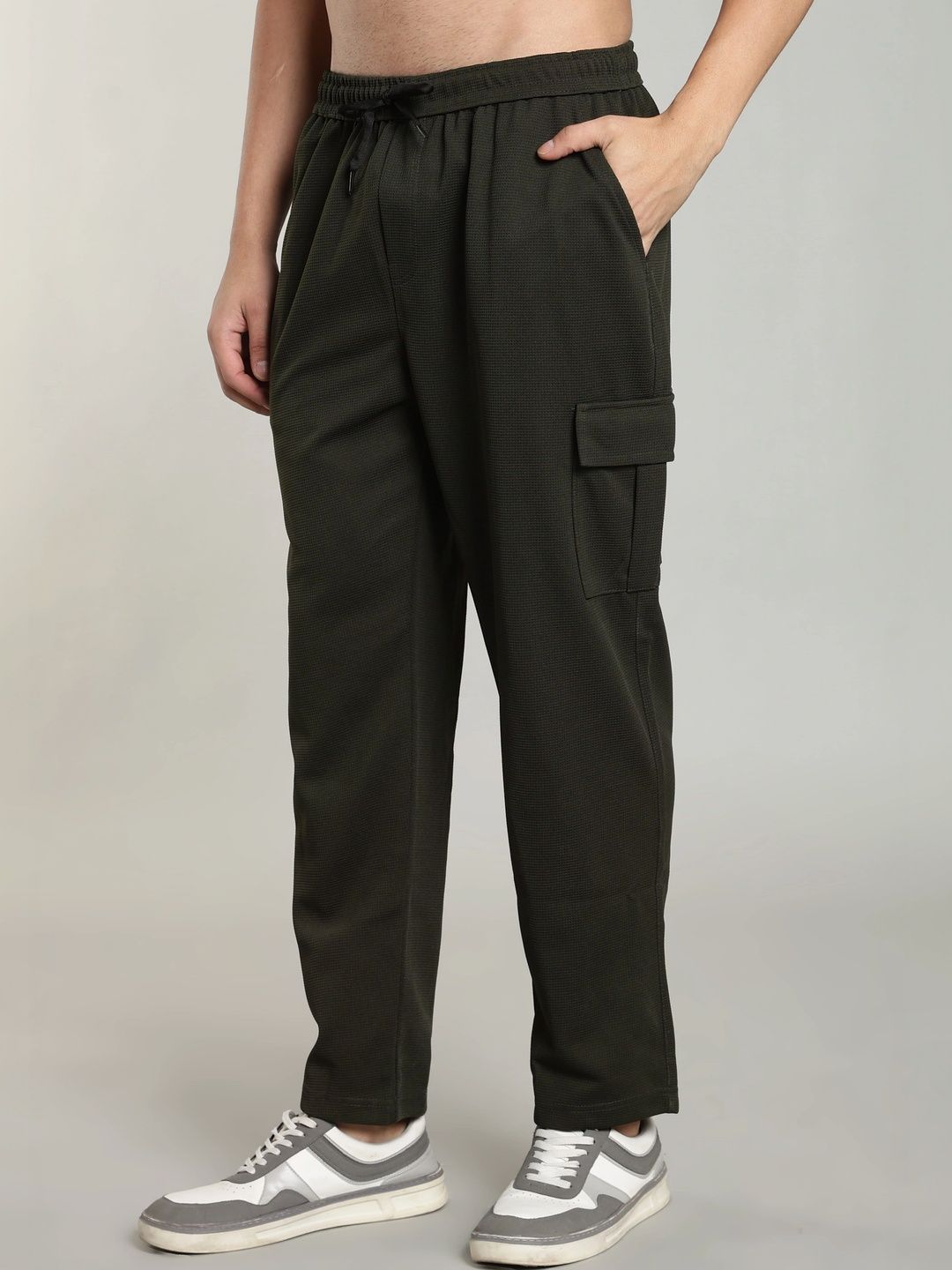 R.Code by The Roadster Life Co. Men Smart Trousers-picture-26