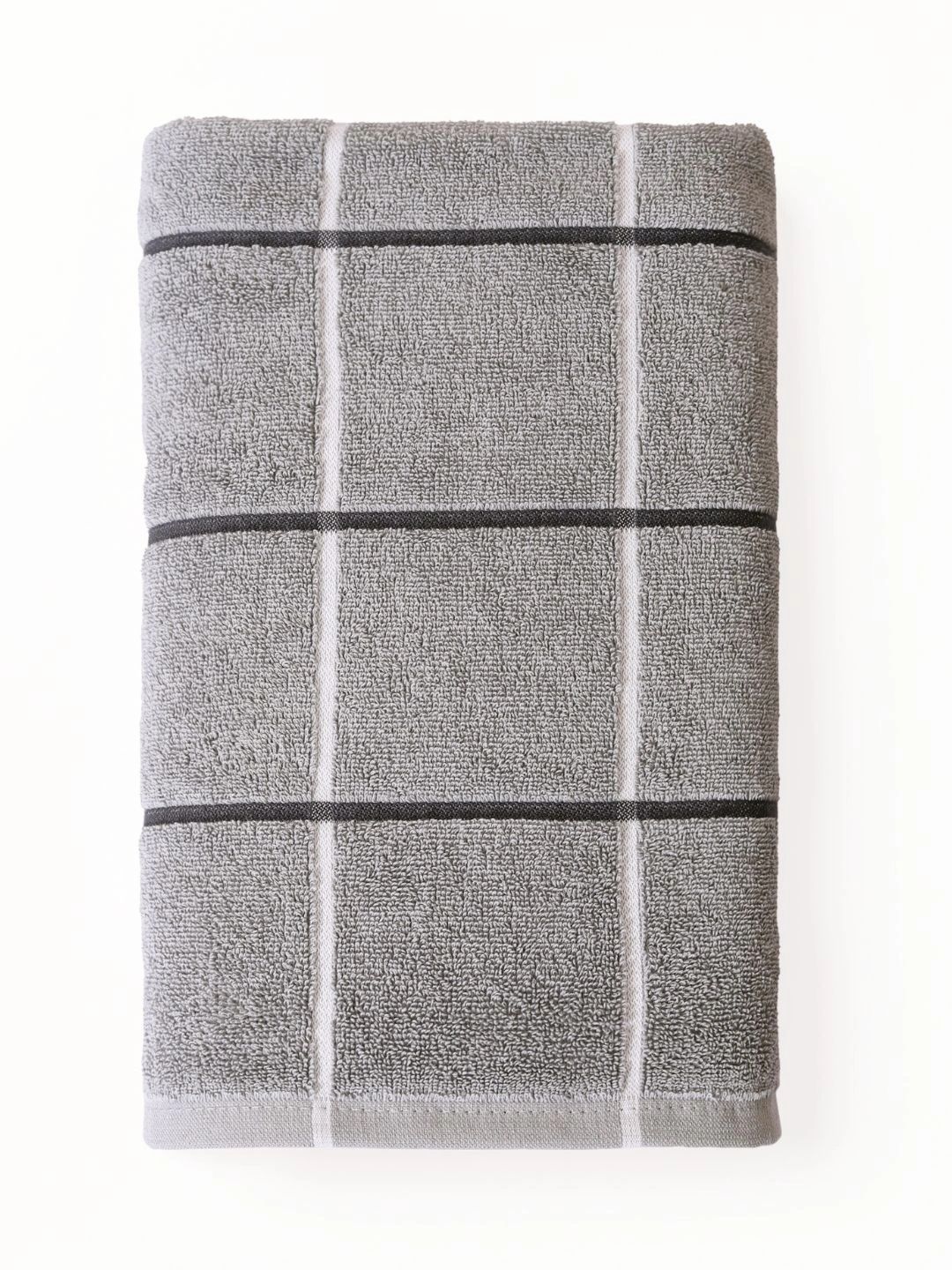RANGOLI Grey 1 Printed Cotton 550 GSM Bath Towel-image-37