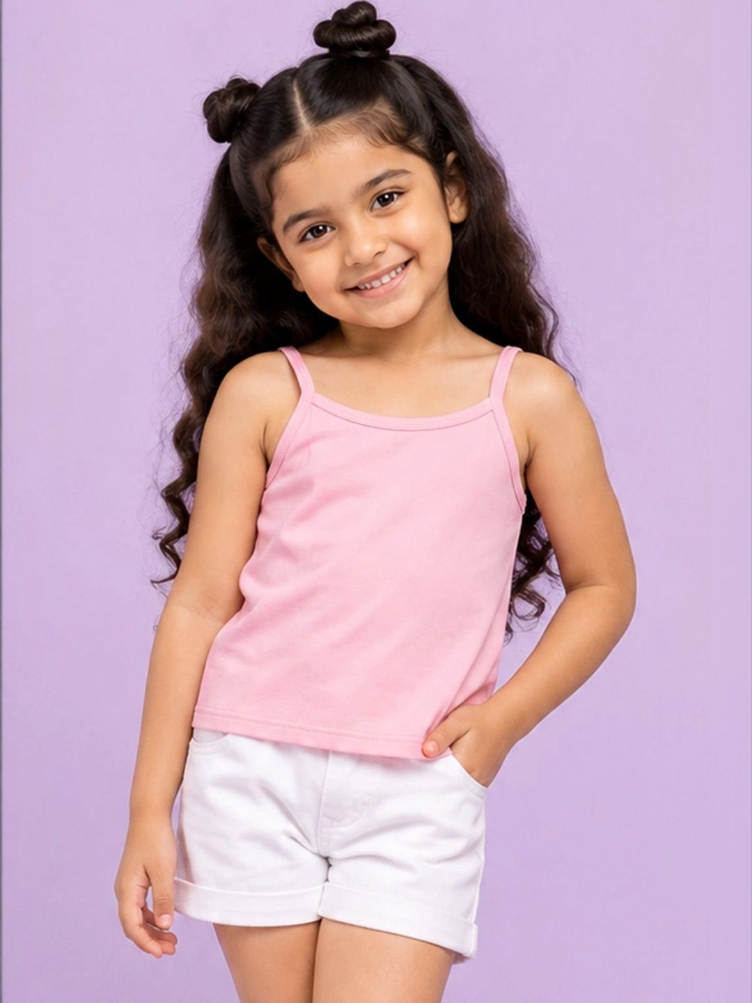FOREVER FRIDAY Girls Sweat Proof Skin Friendly Breathable Camisoles-picture-45