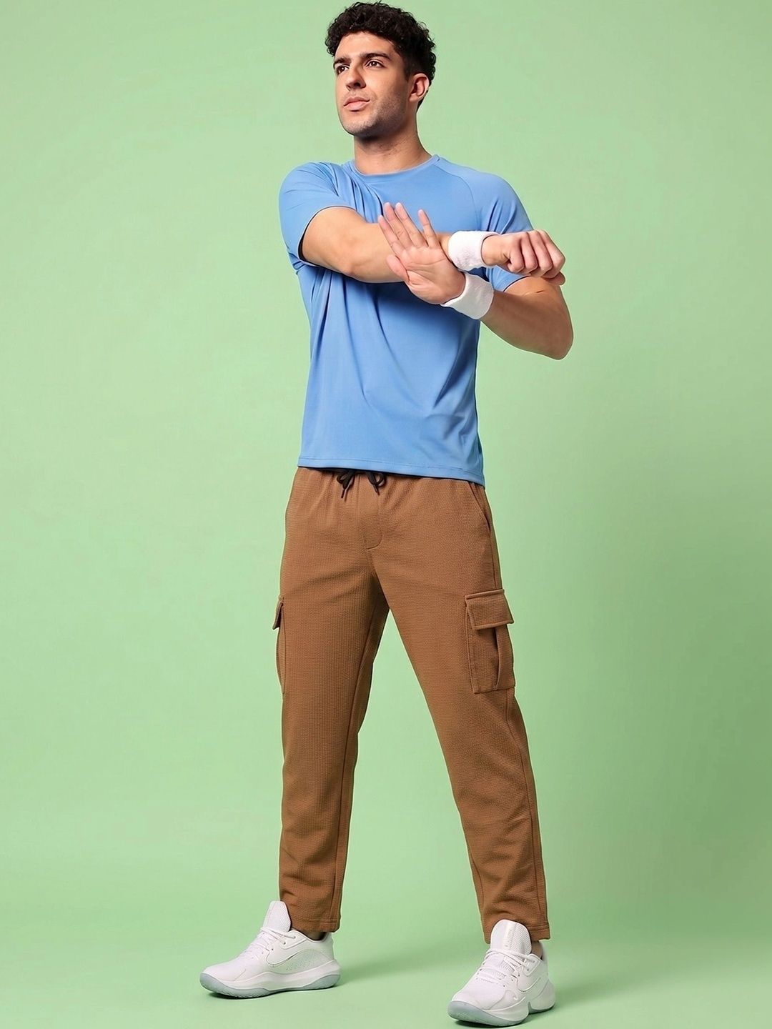 R.Code by The Roadster Life Co. Men Smart Trousers-picture-16