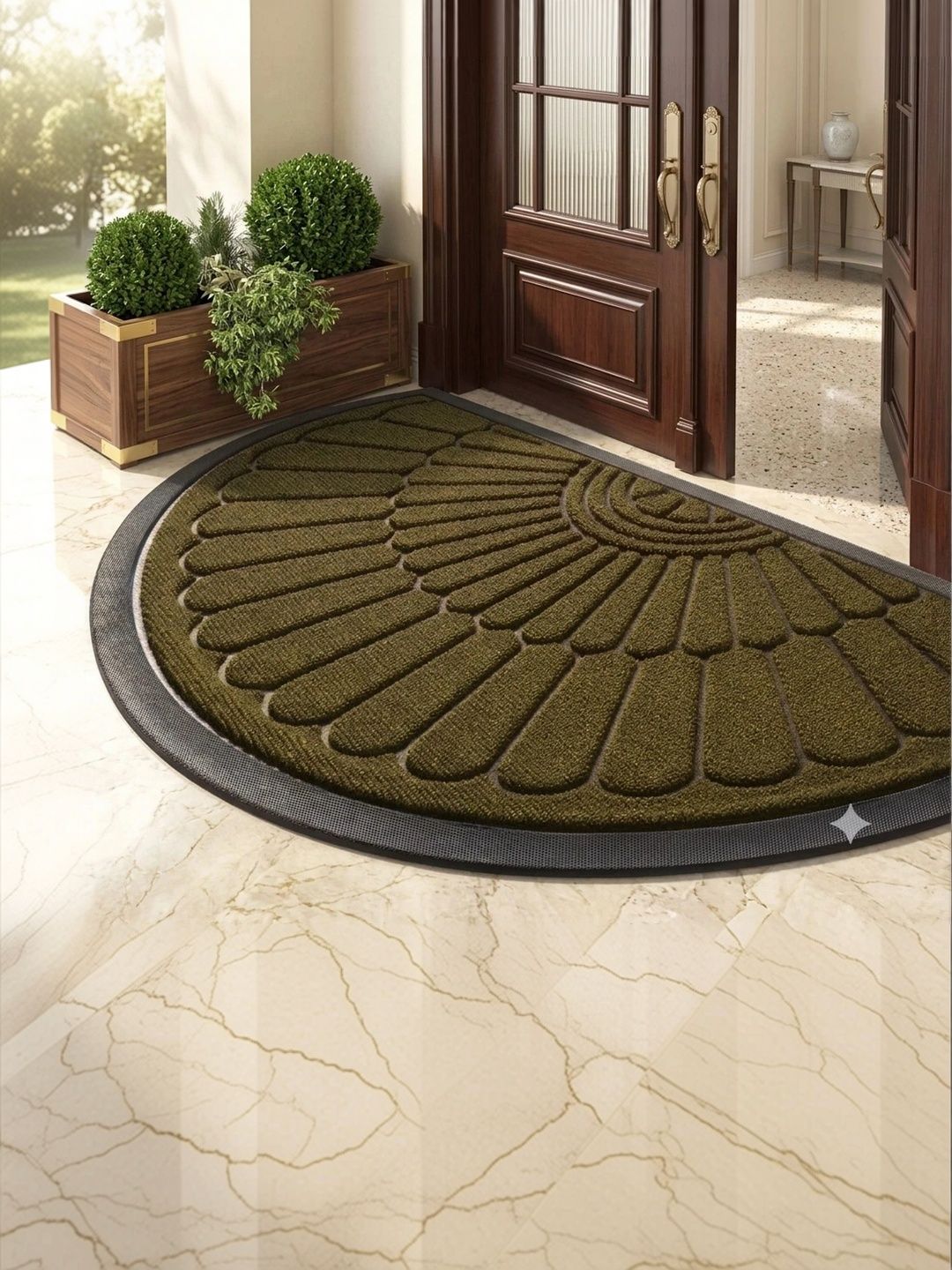 Ultica Fab Green Coir Anti-Skid Doormat-picture-14