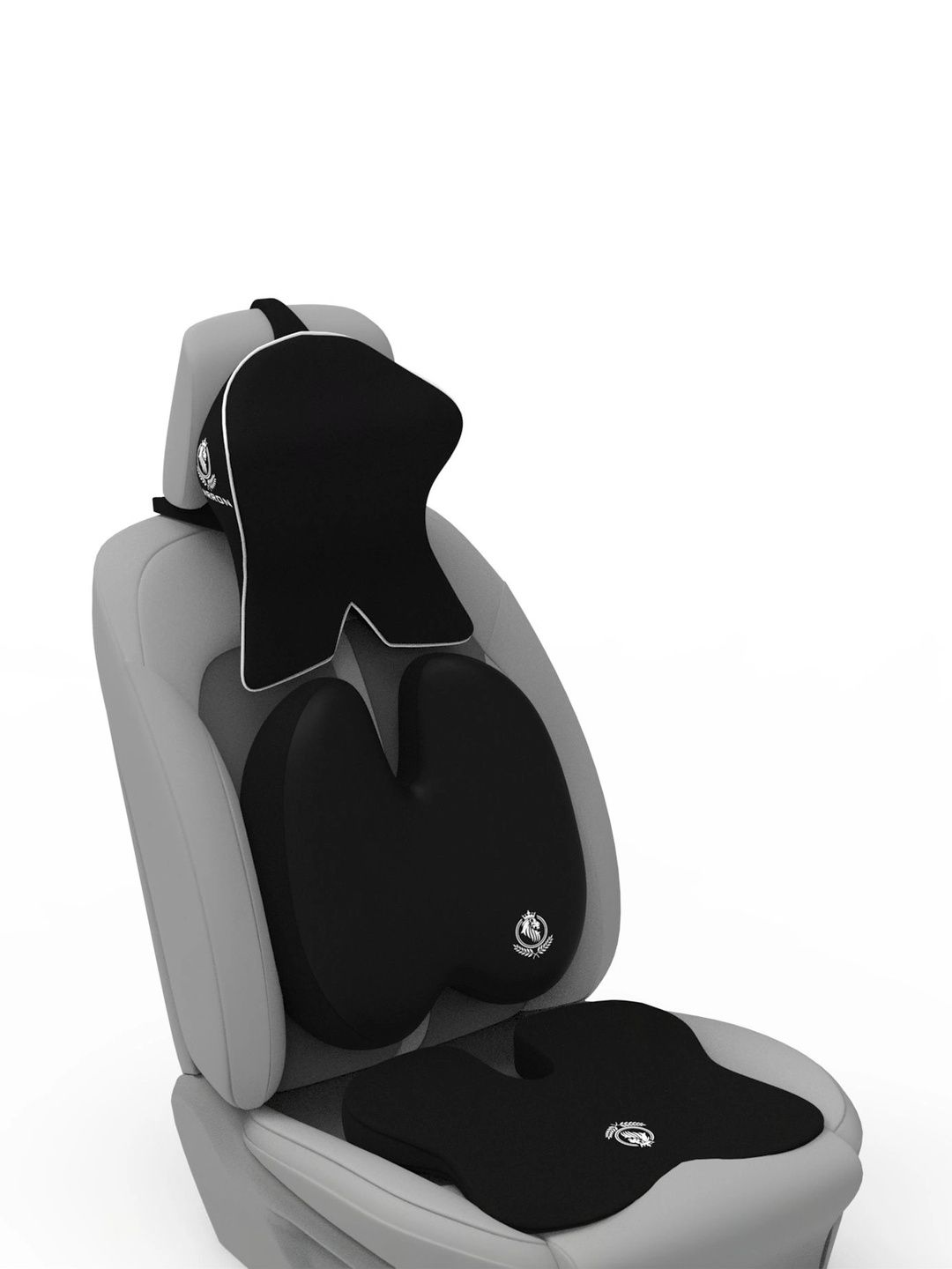 MRRON Black Memory Foam Car Seat Cushion-picture-15