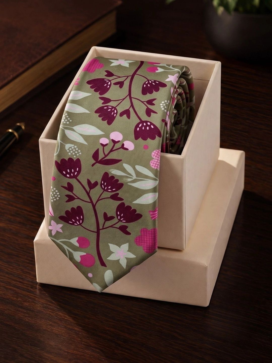 Tie Benon Men Printed Broad Tie-picture-38