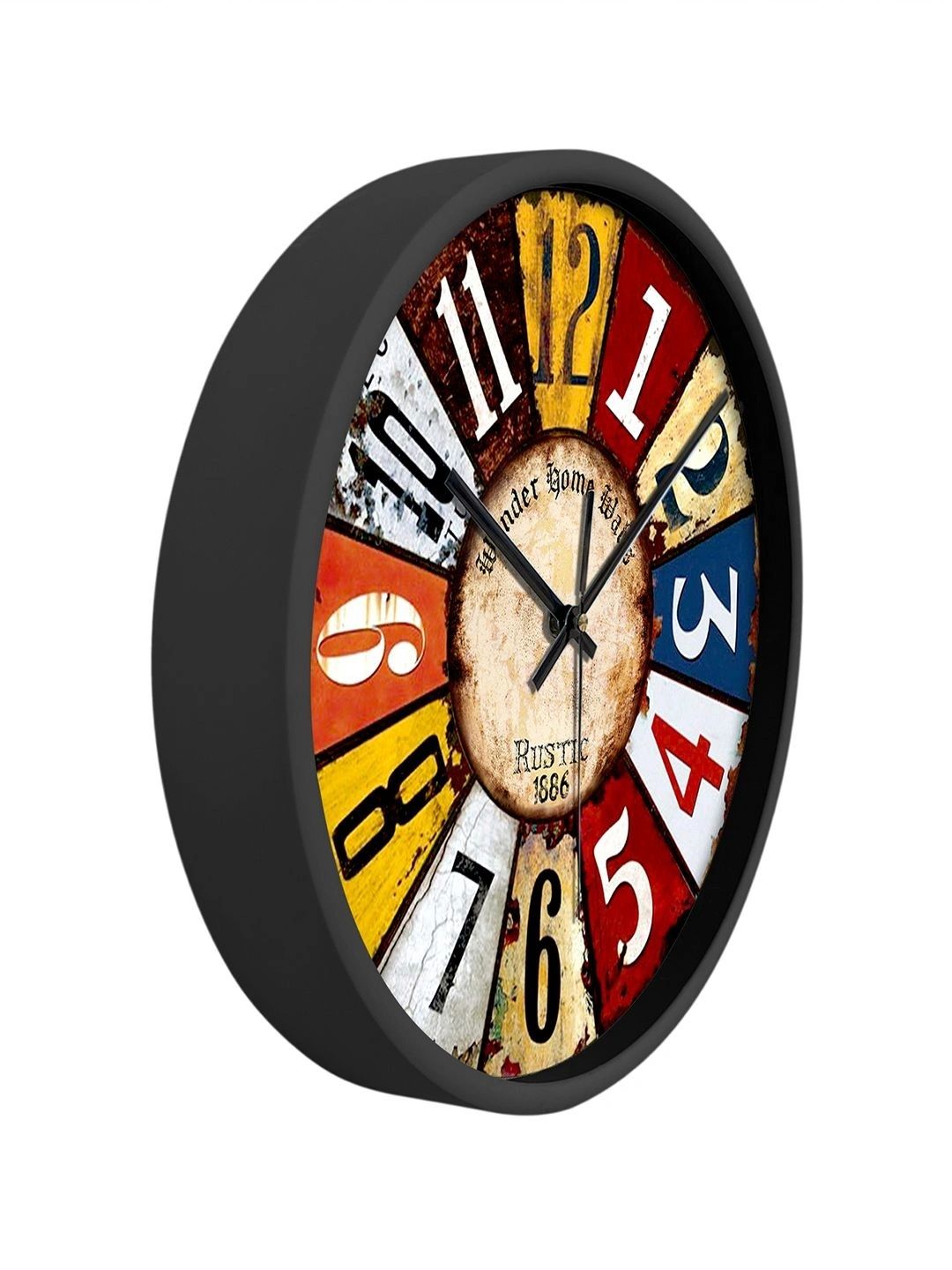 Wonder Home Walls Multicoloured Printed Wall Clock-picture-18