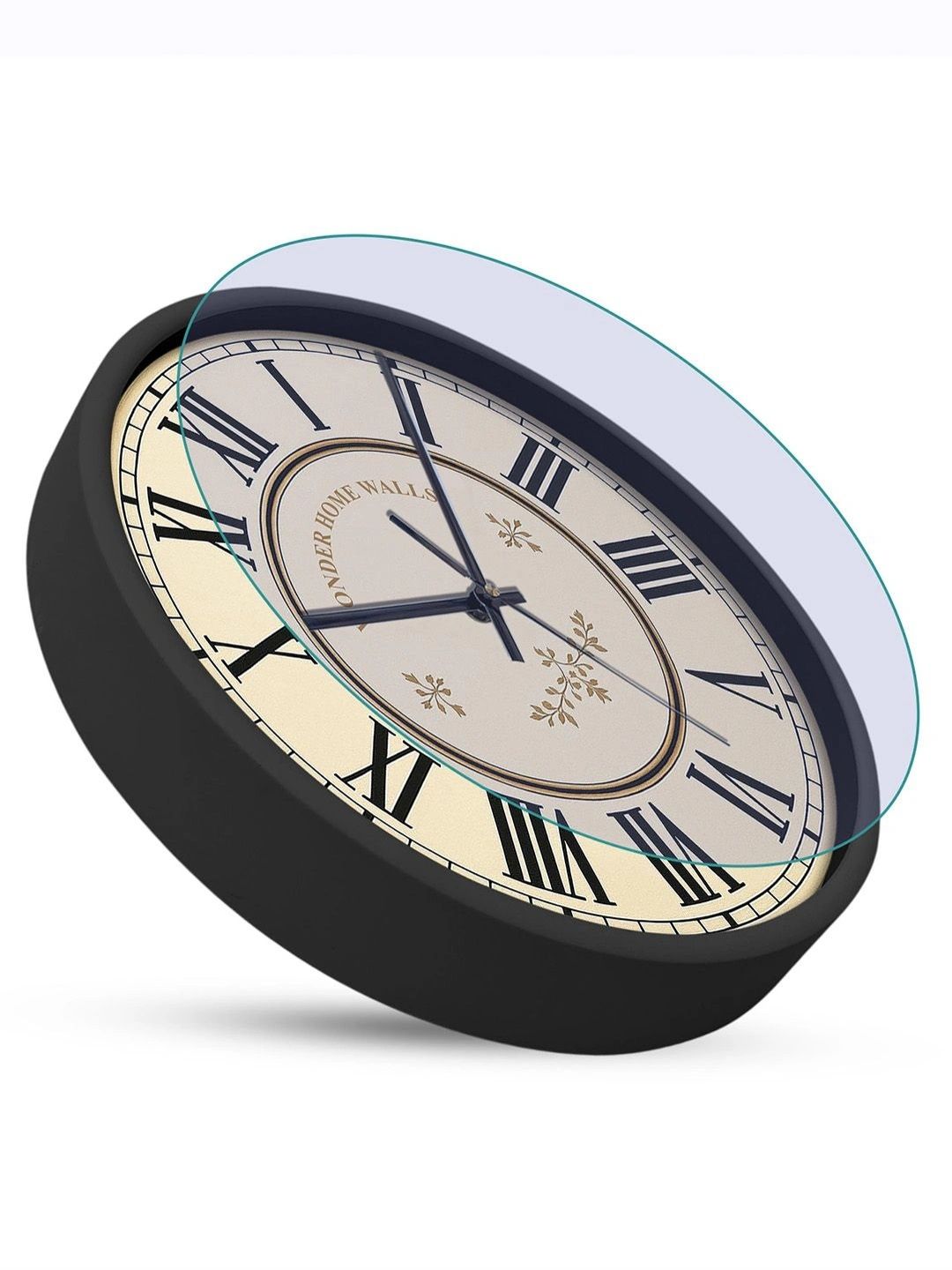 Wonder Home Walls Beige Printed Traditional Wall Clock-picture-35