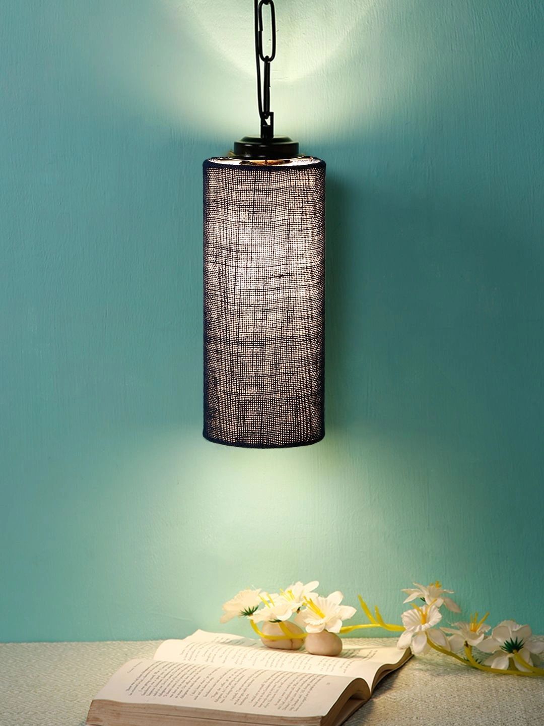 Myntra Elegant Homes Blue Traditional Ceiling Lamp-picture-18