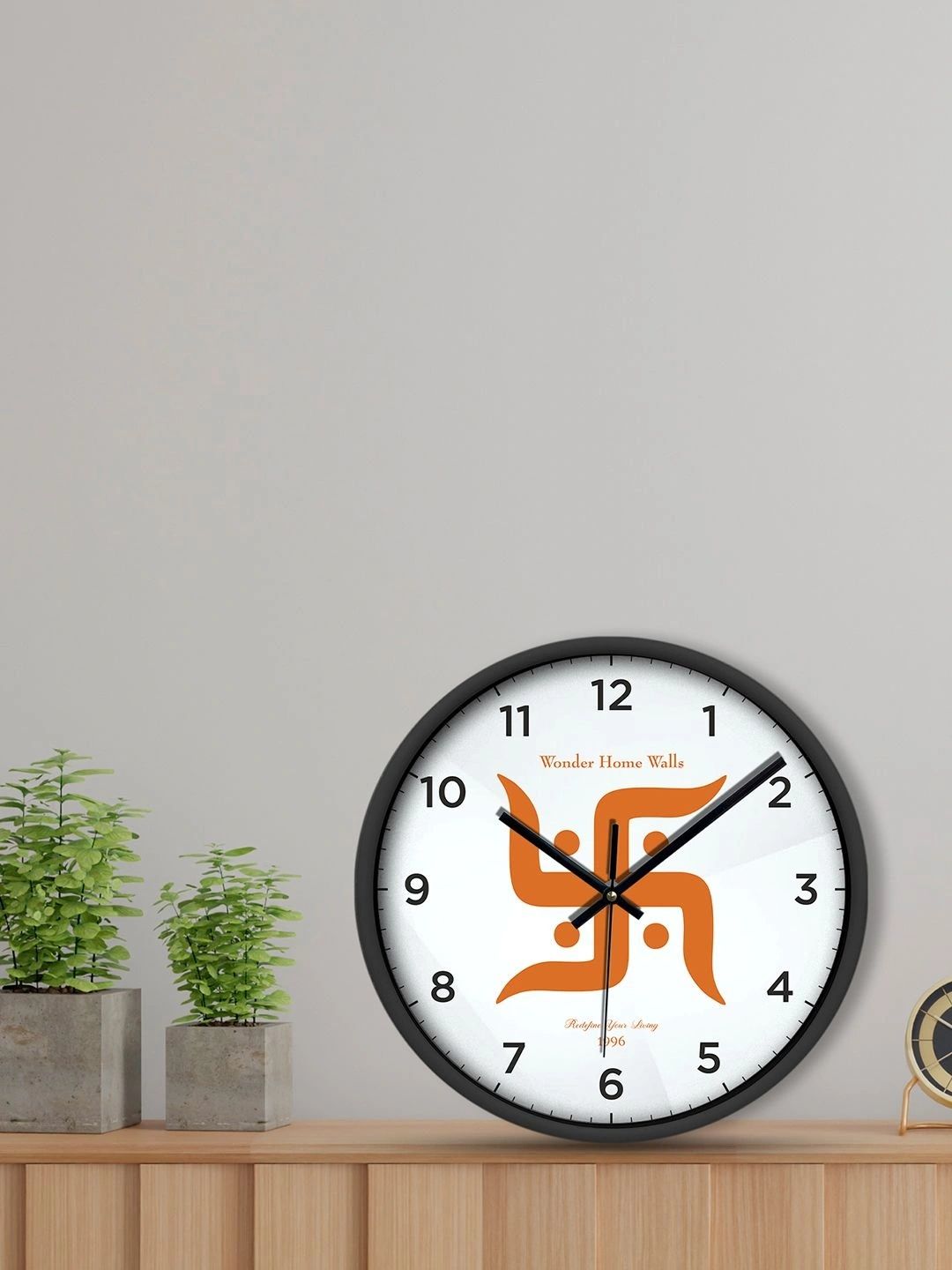 Wonder Home Walls Multicoloured Printed Contemporary Wall Clock-picture-13