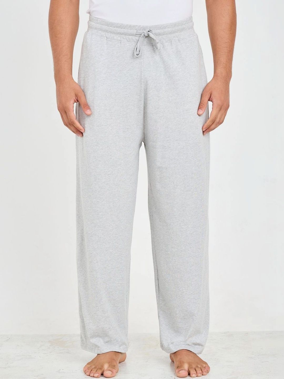 Styli Men Wide Leg Cotton Lounge Pants-picture-22
